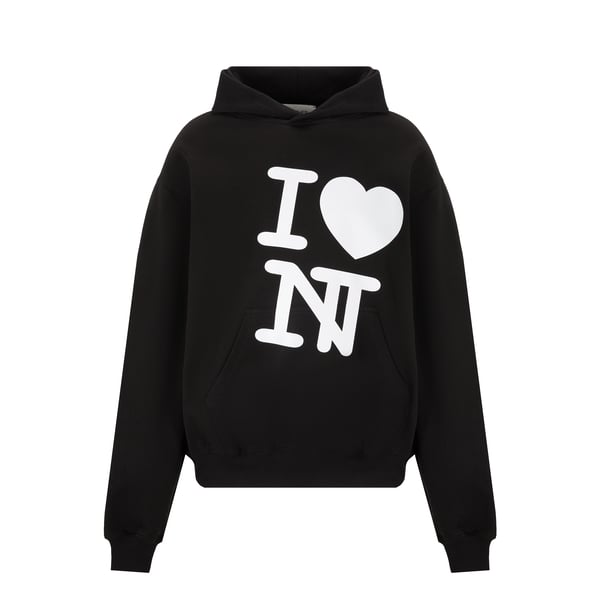 Hoodie I Love NT V1 en coton