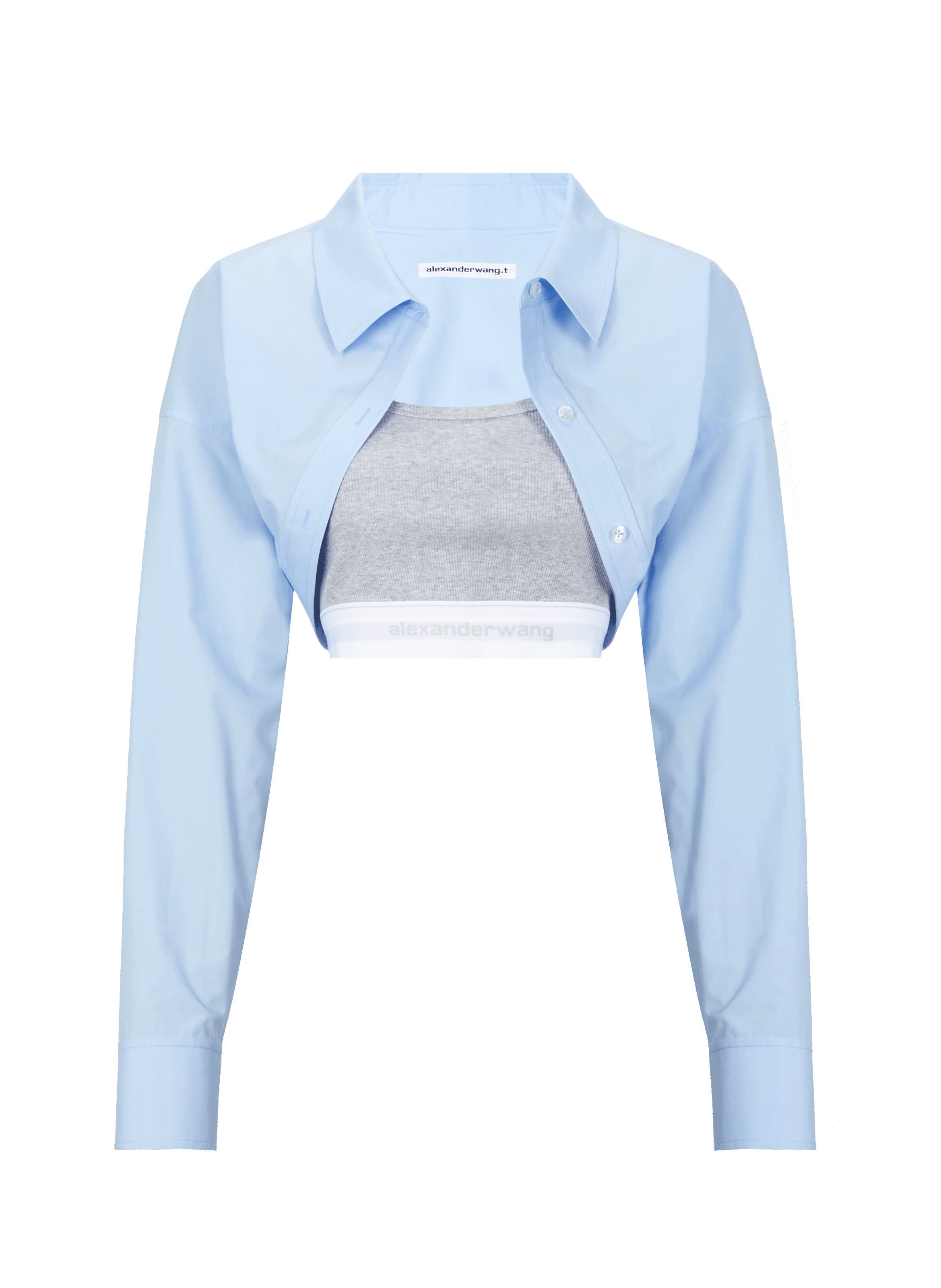 Chemise courte avec top