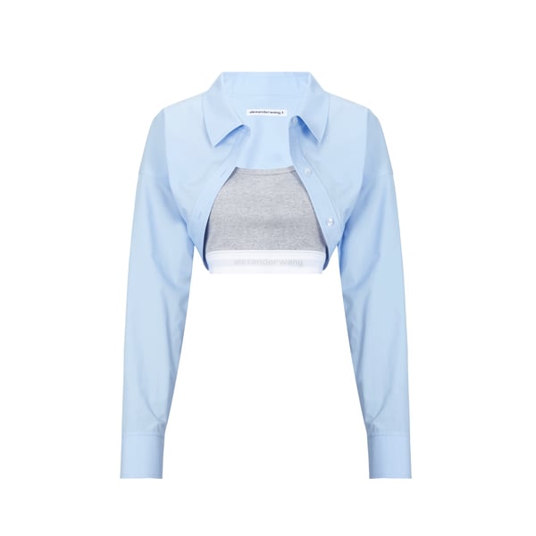 Chemise courte avec top