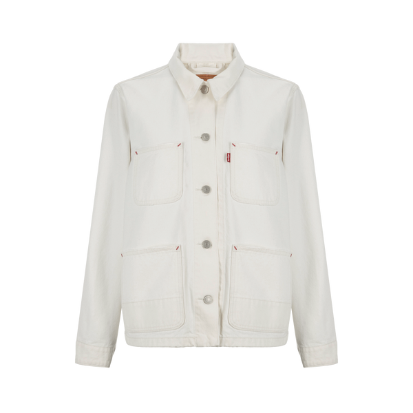 Levi's Cotton Jacket In White