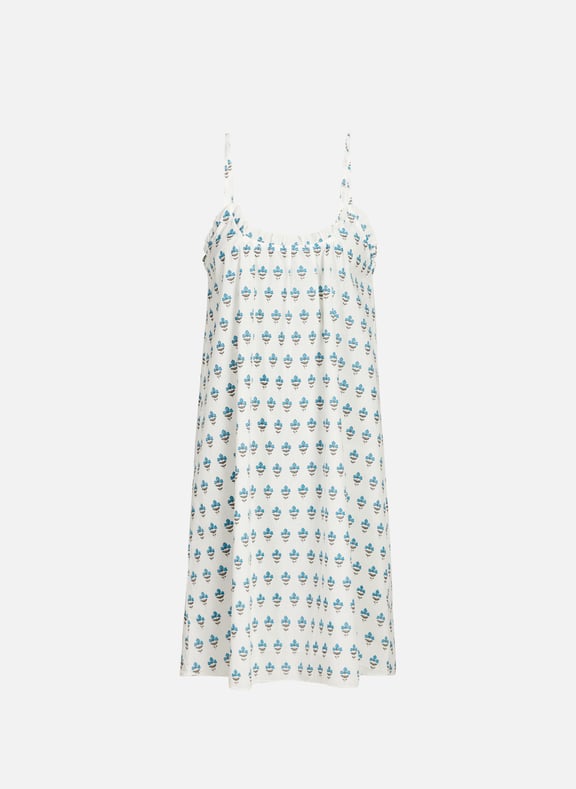 Printed cotton nightgown Blue by GERMAINE DES PRÉS GERMAINE DES PRÉS Printed cotton nightgown Blue