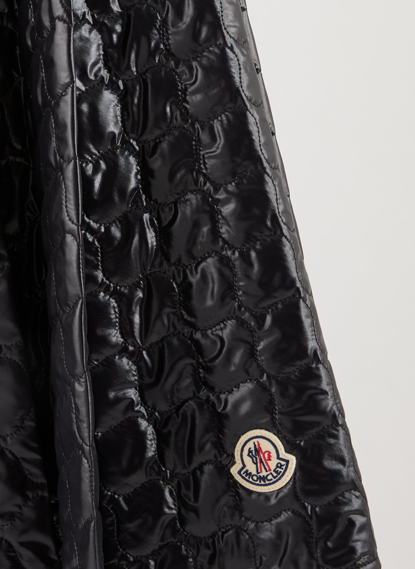 Quilted midi skirt MONCLER Black