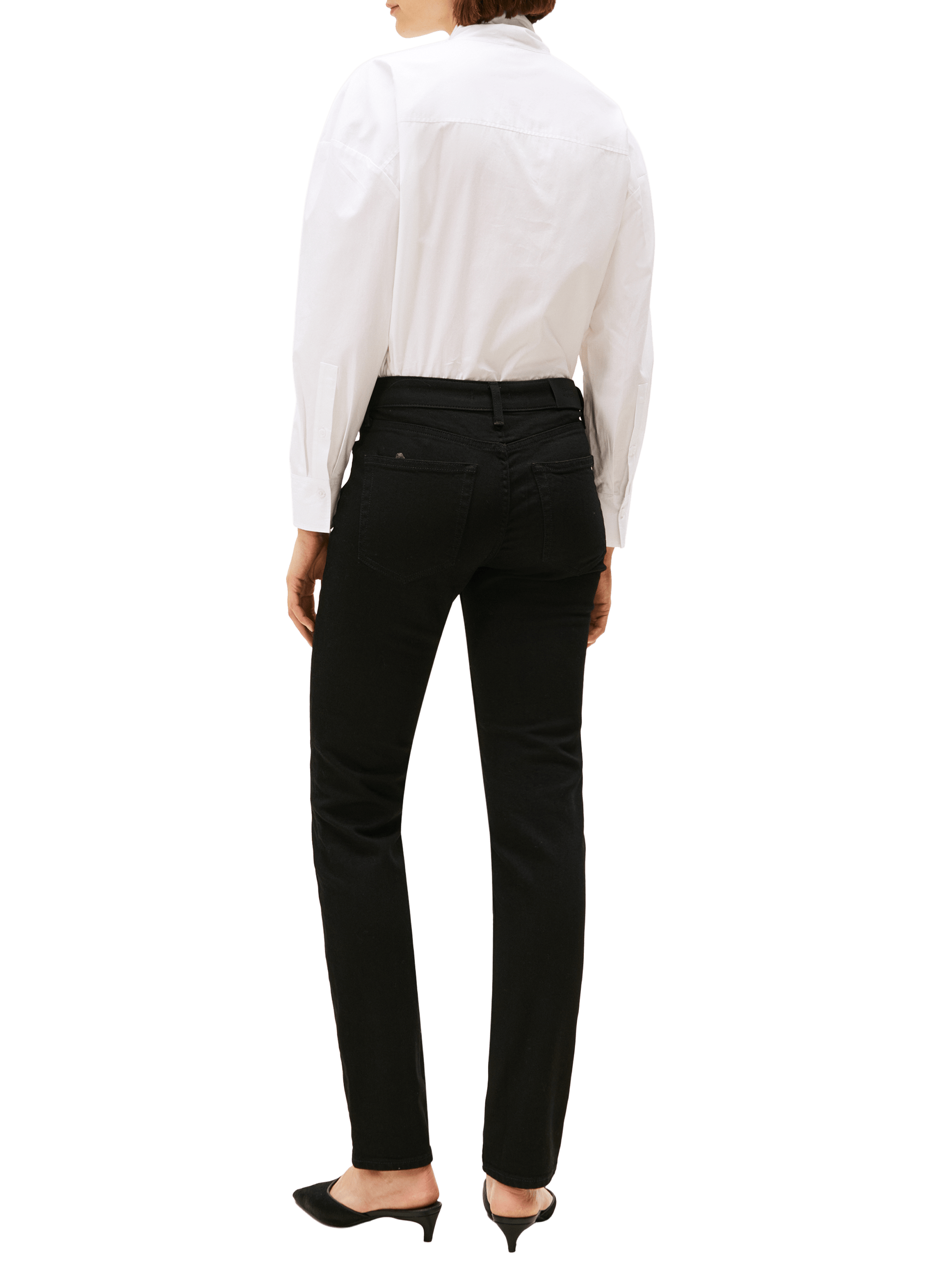 Jean slim taille mi-haute TOMMY HILFIGER Noir