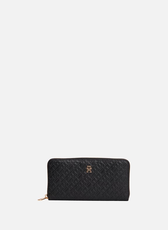 Logo wallet Black by TOMMY HILFIGER TOMMY HILFIGER Logo wallet Black