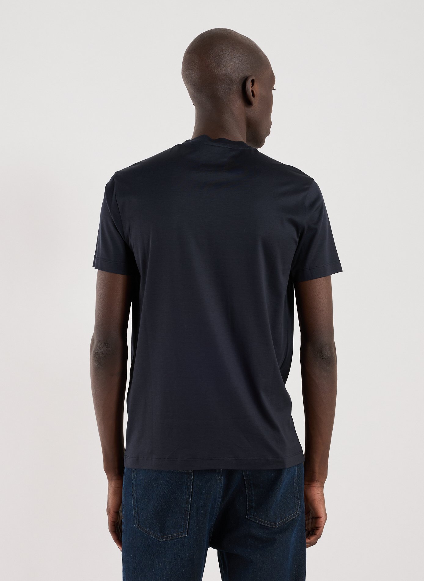 Plain T-shirt EMPORIO ARMANI Blue