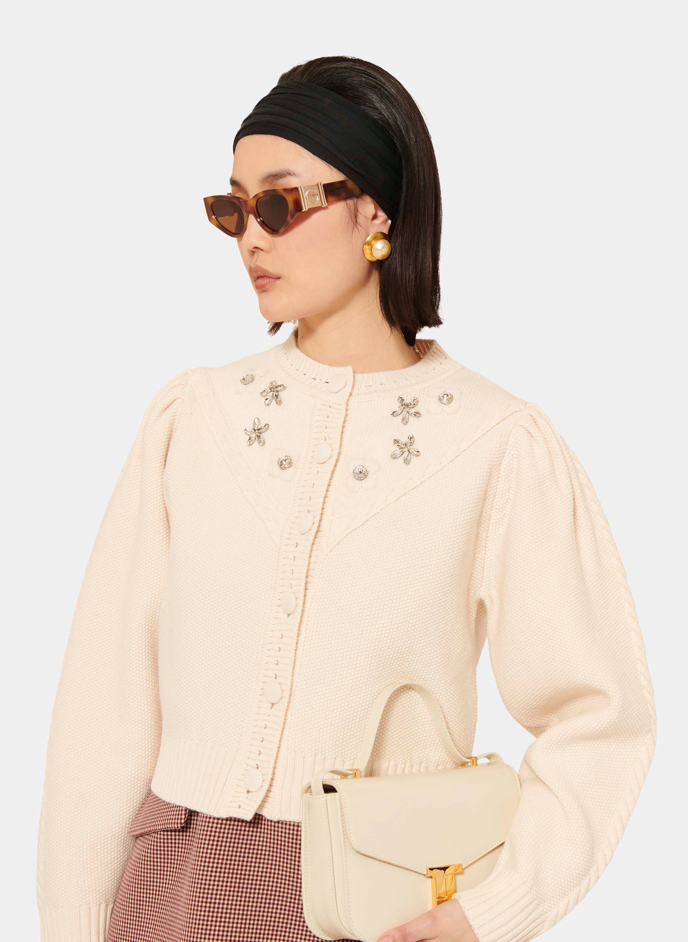 Gilet gustave TARA JARMON Blanc