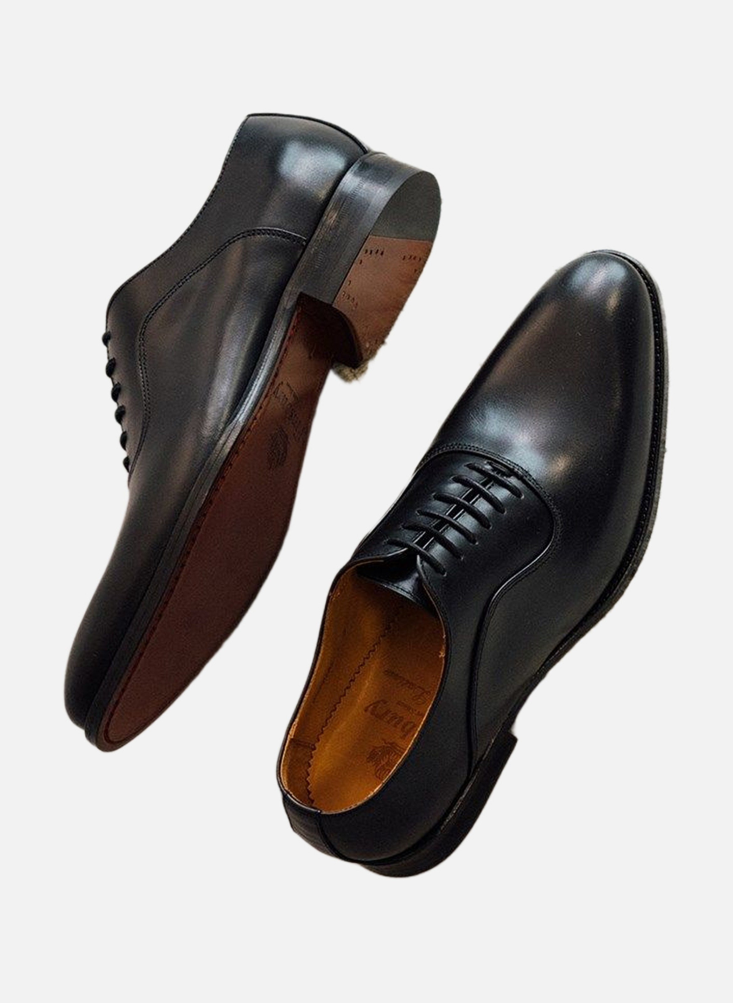 Richelieu cuir andreas Noir