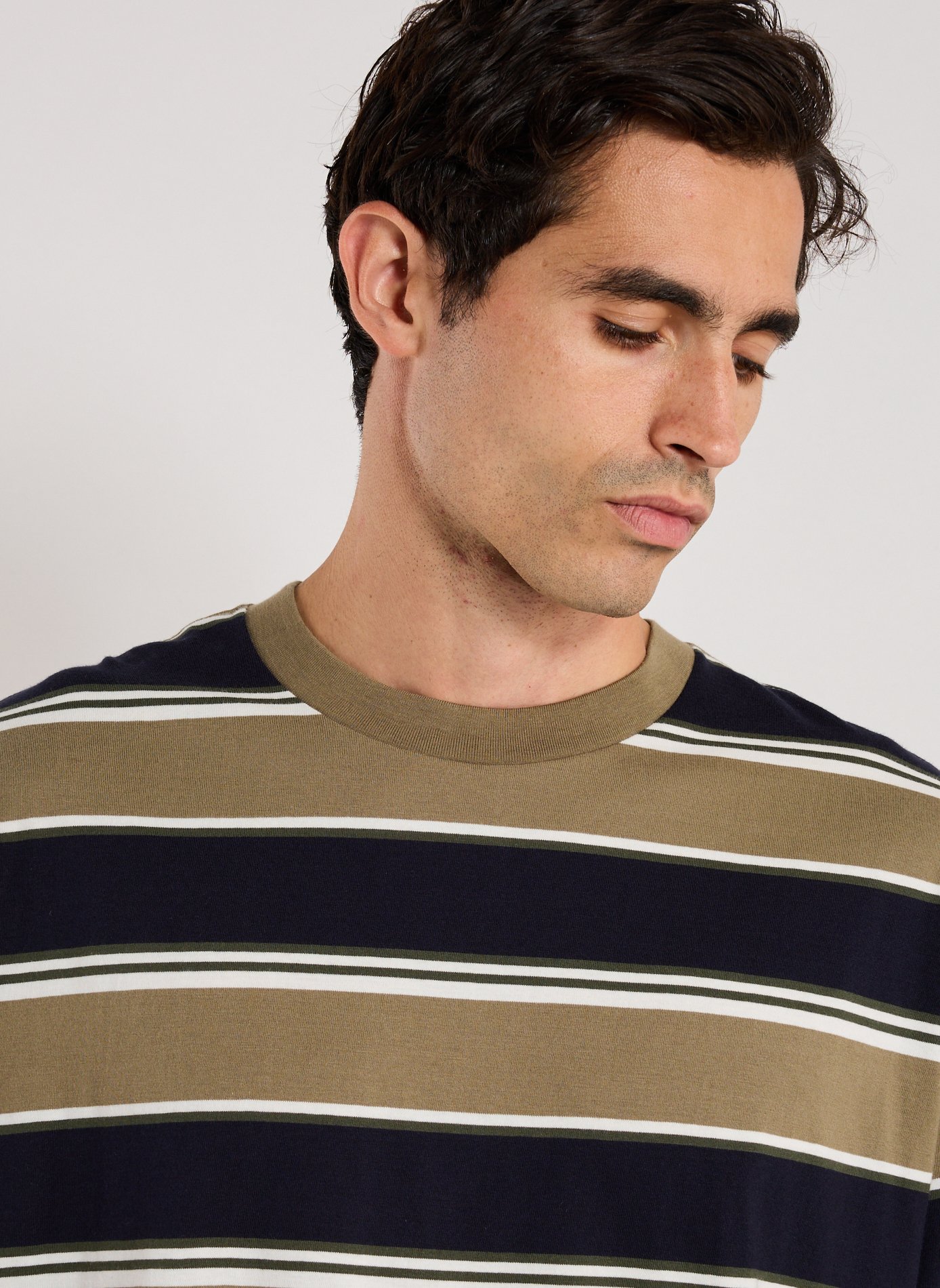 Striped cotton T-Shirt CARHARTT WIP Green