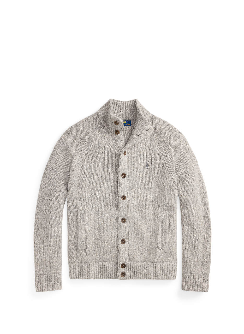 POLO RALPH LAUREN Gilet en laine mélangée Gris