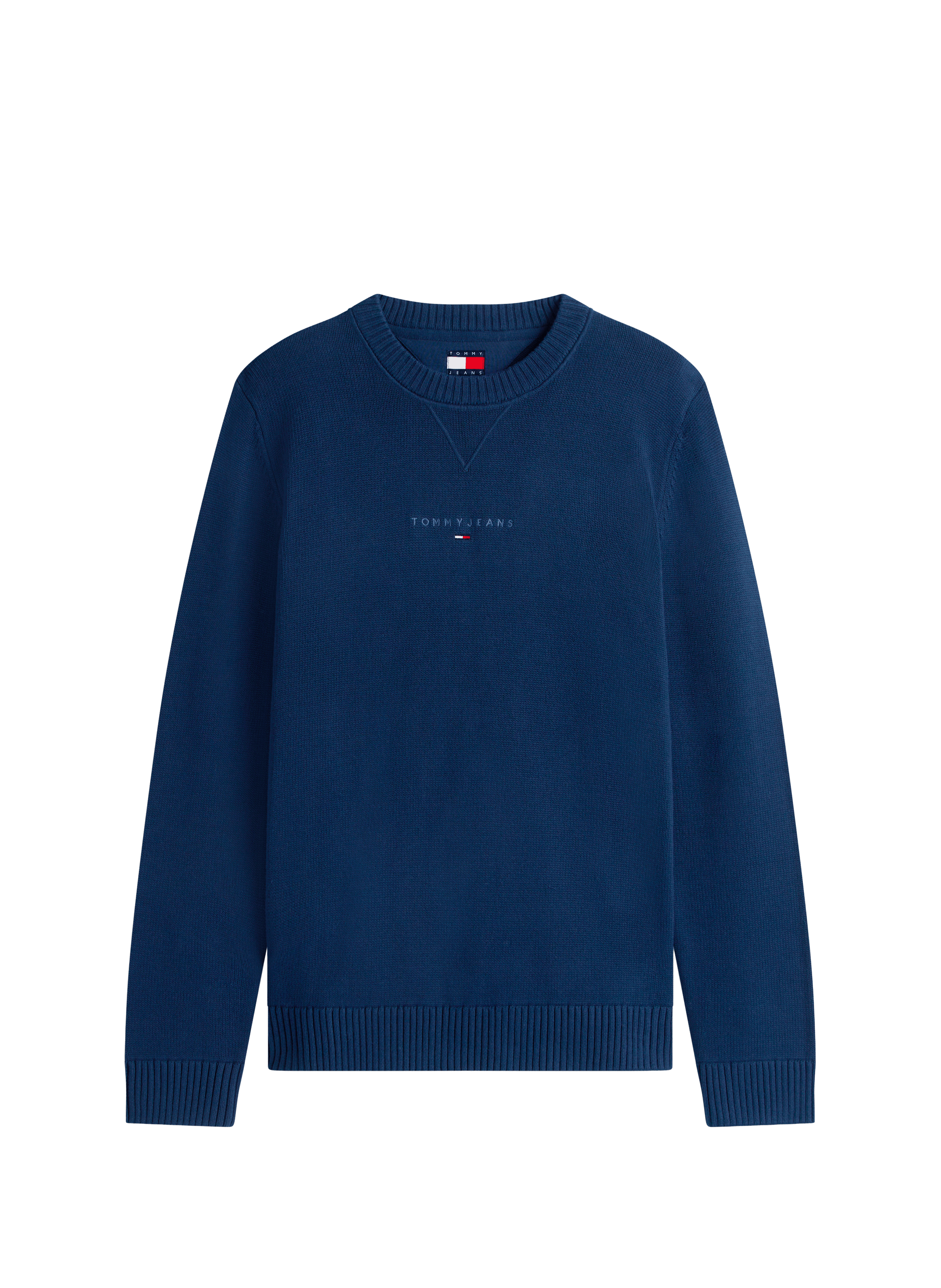 Round neck long sleeve sweatshirt TOMMY HILFIGER Blue