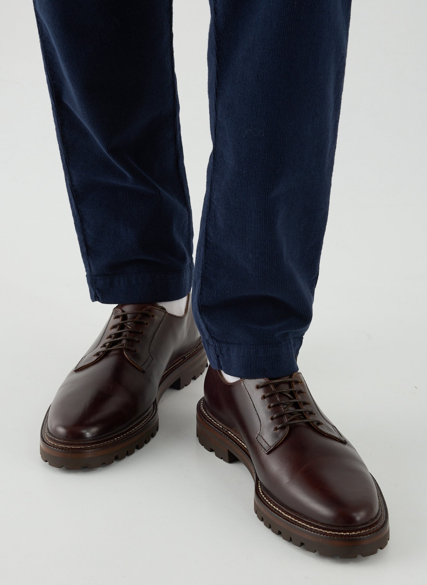 Gaspard leather derby shoes BOBBIES Brown