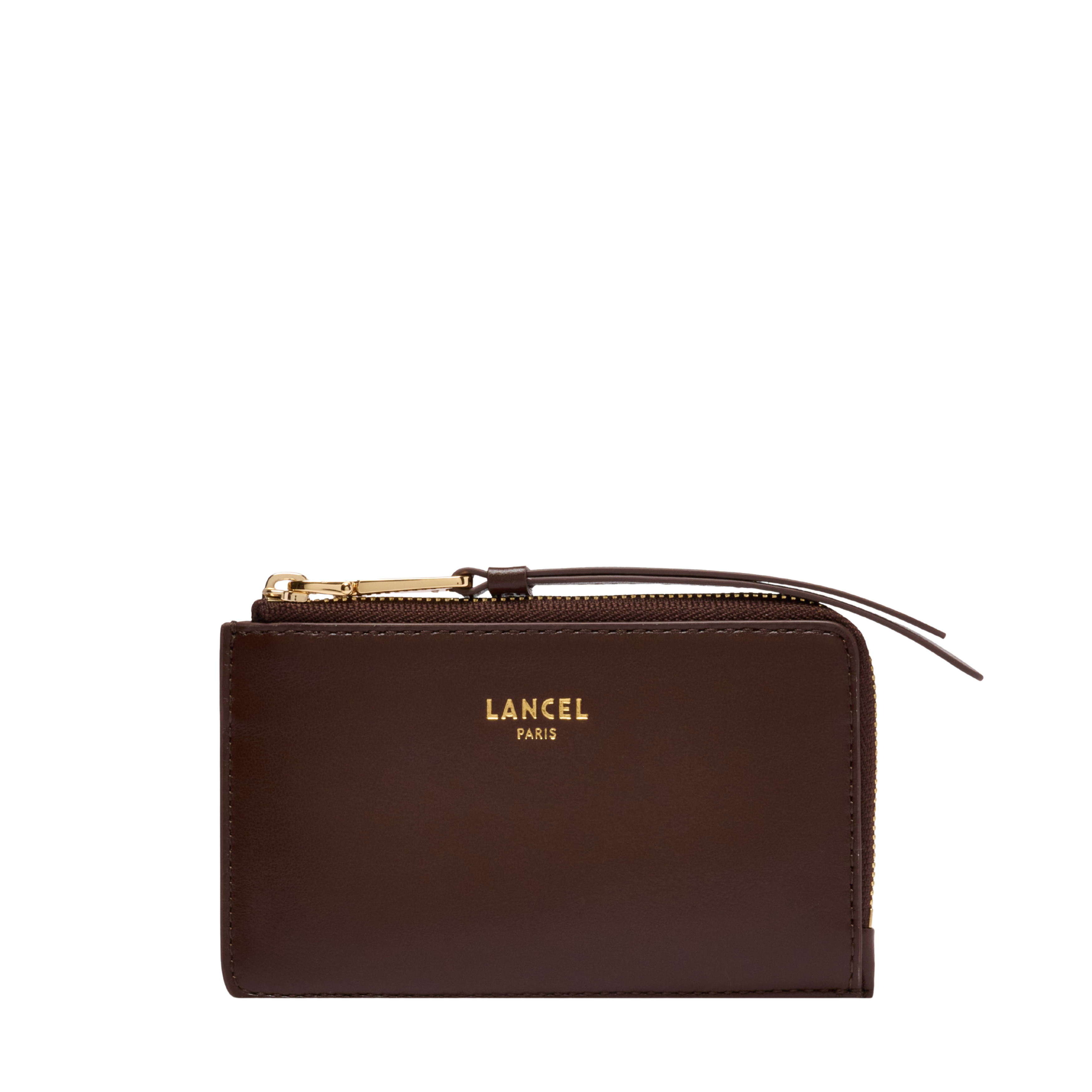 Porte-cartes origami de lancel en cuir LANCEL Marron