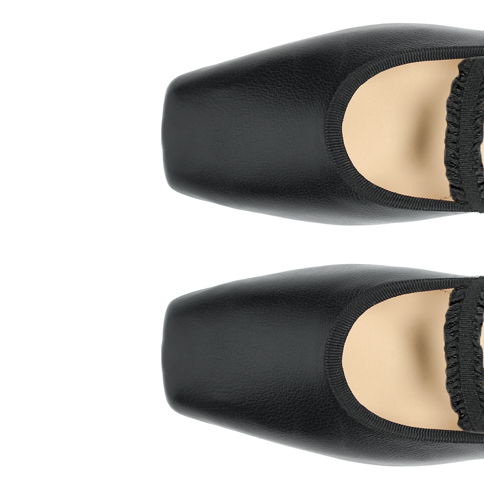Ballerines en cuir REPETTO Noir