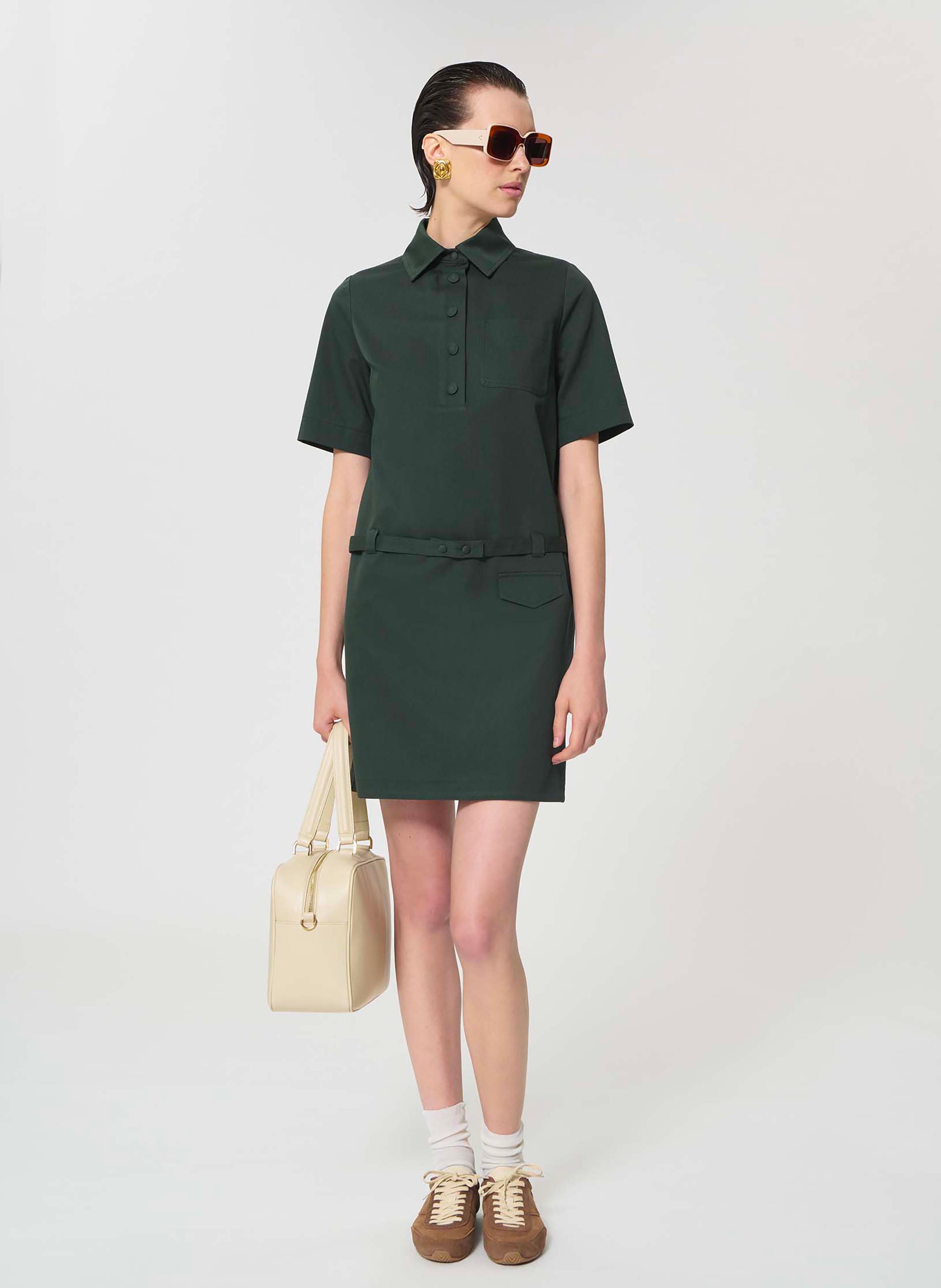 Robe rivy TARA JARMON Vert