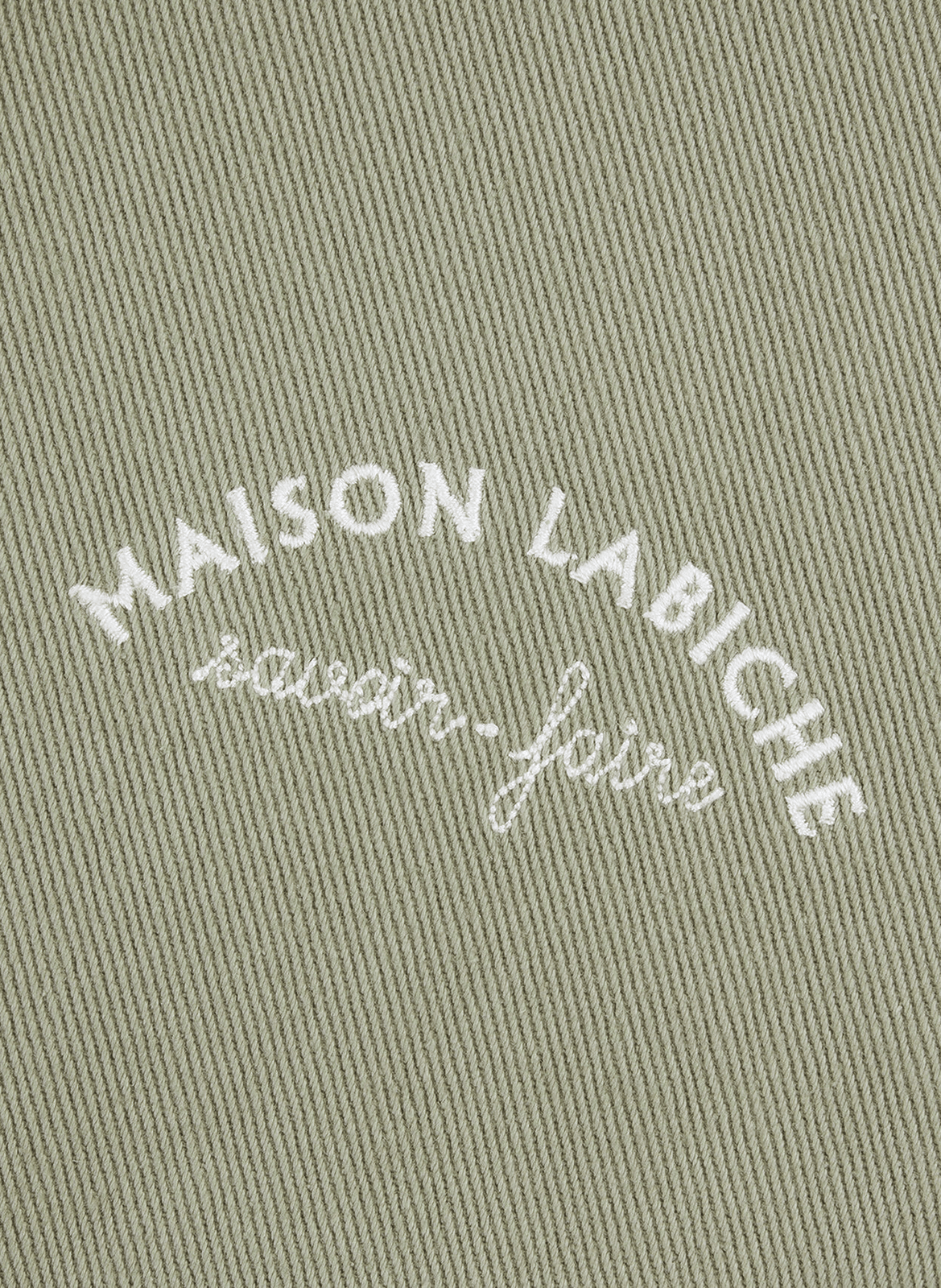 Veste légère Sébasto en twill de coton MAISON LABICHE Green