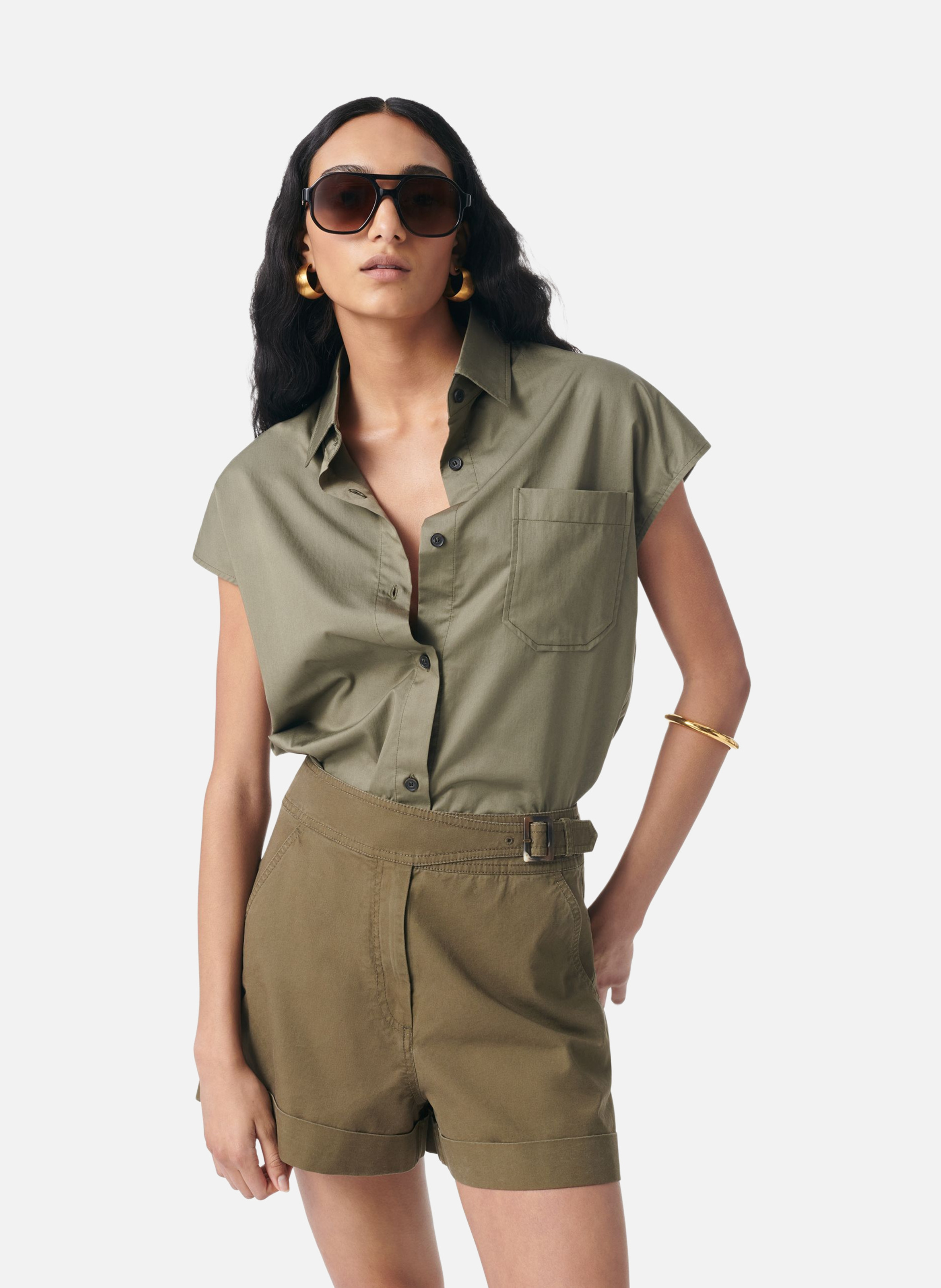 Chemise genesis VANESSA BRUNO Vert