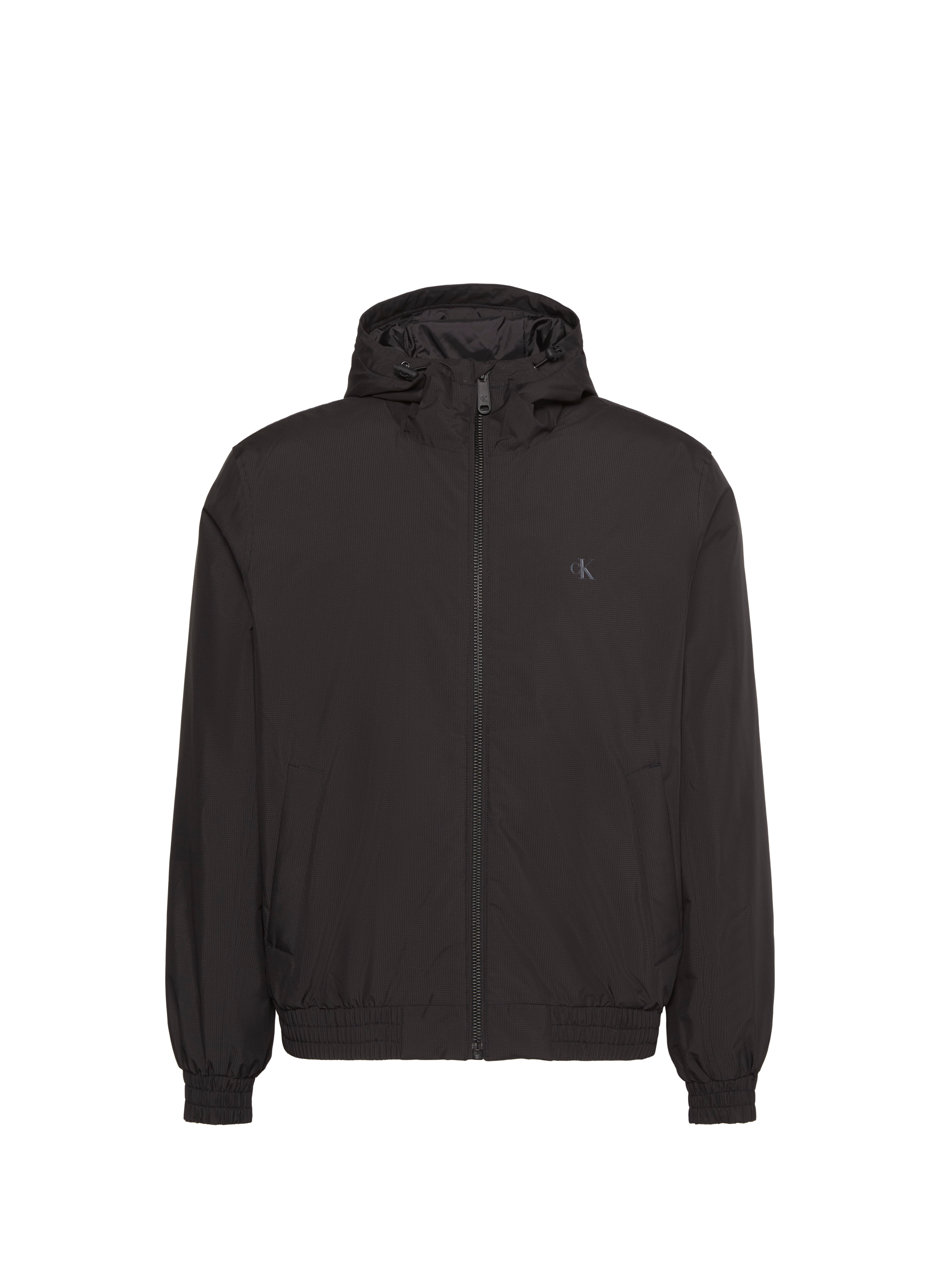 Veste coupe-vent à logo CALVIN KLEIN Noir