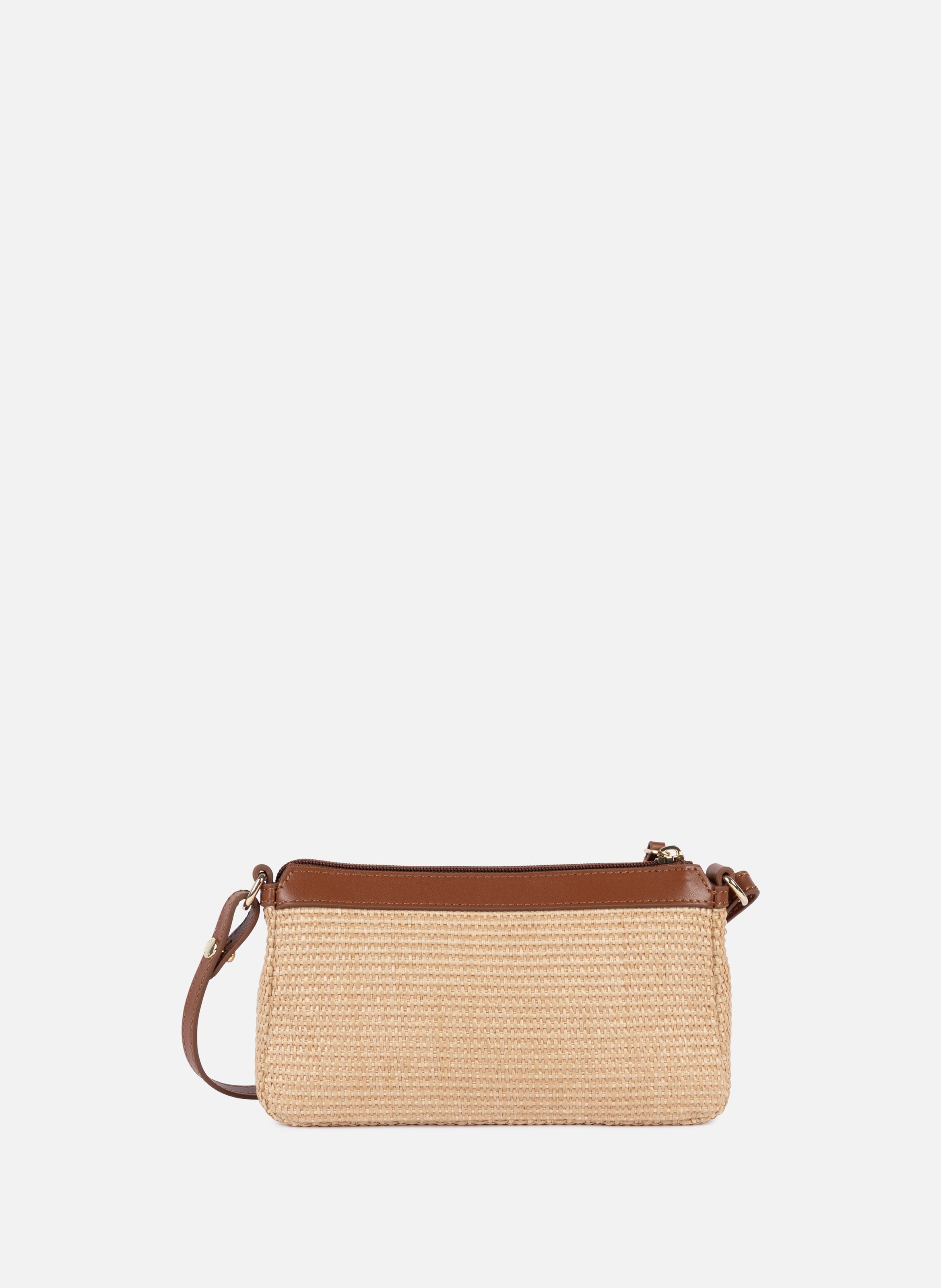 Pochette - mini osier LANCASTER Marron