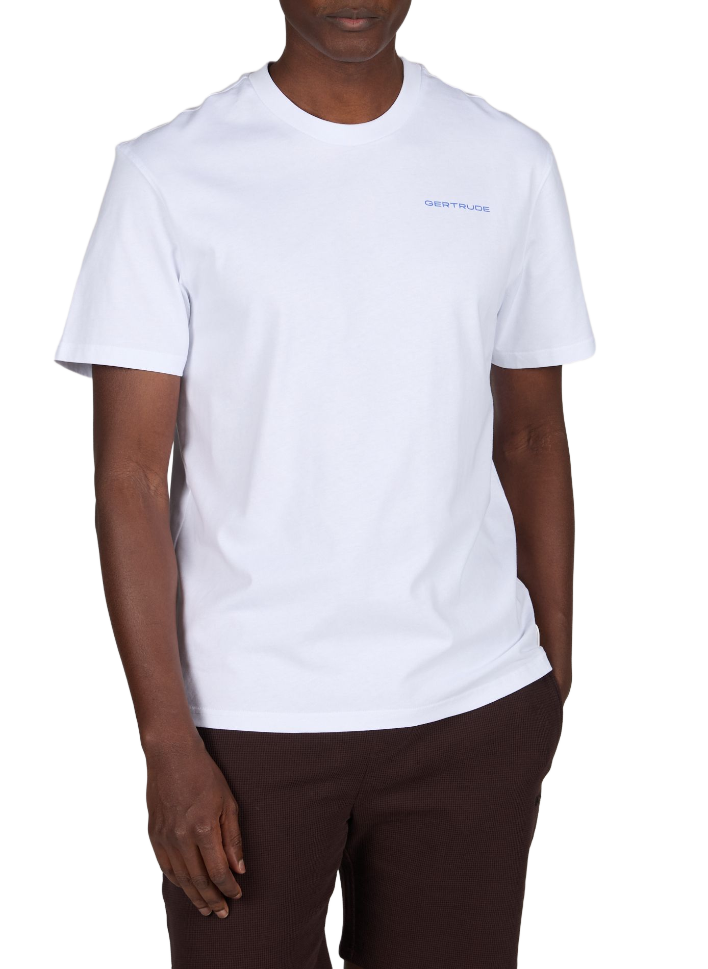 Printed cotton T-shirt GERTRUDE ET GASTON White