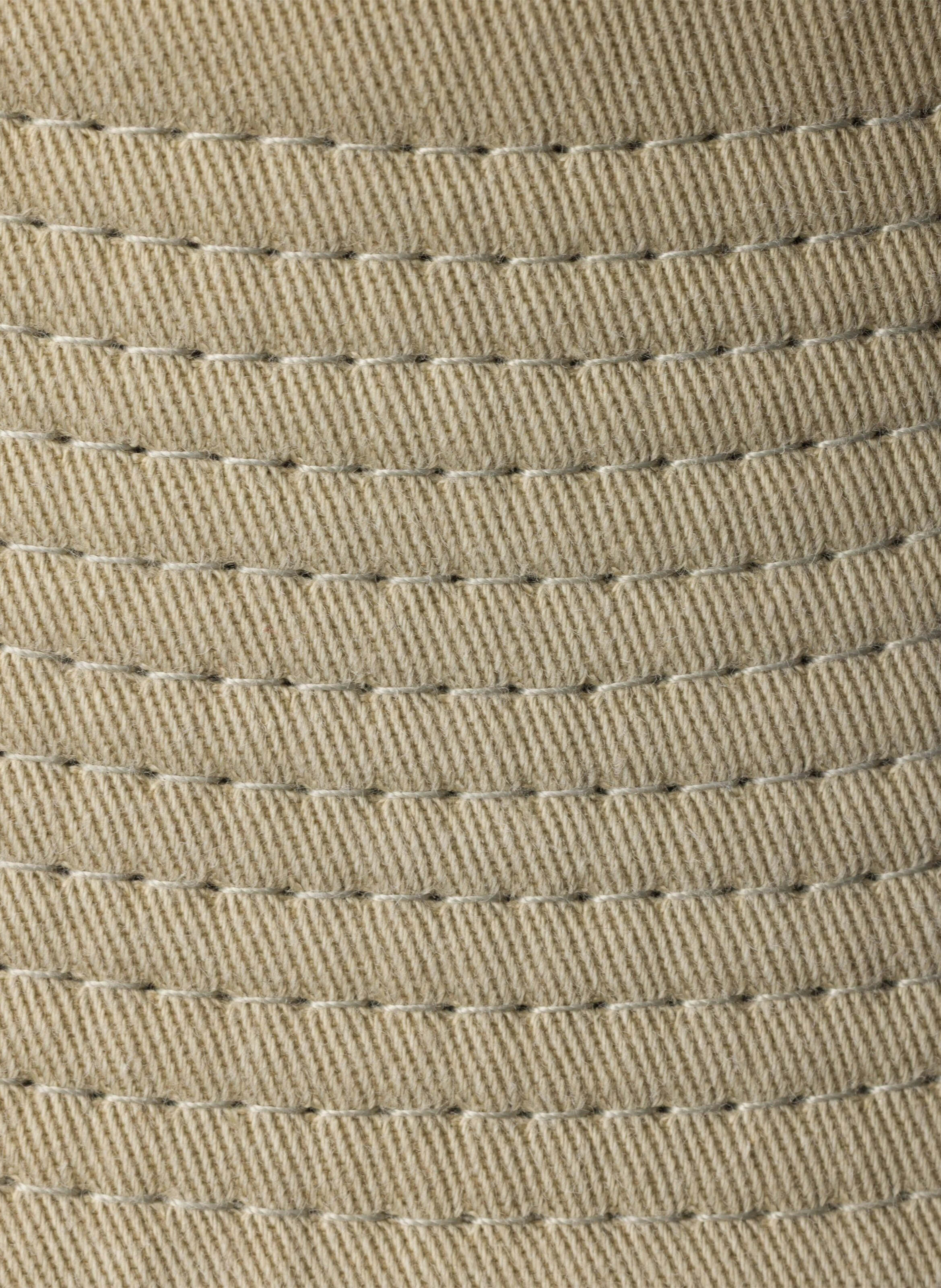 Ancienne casquette de baseball en gabardine PRADA Beige