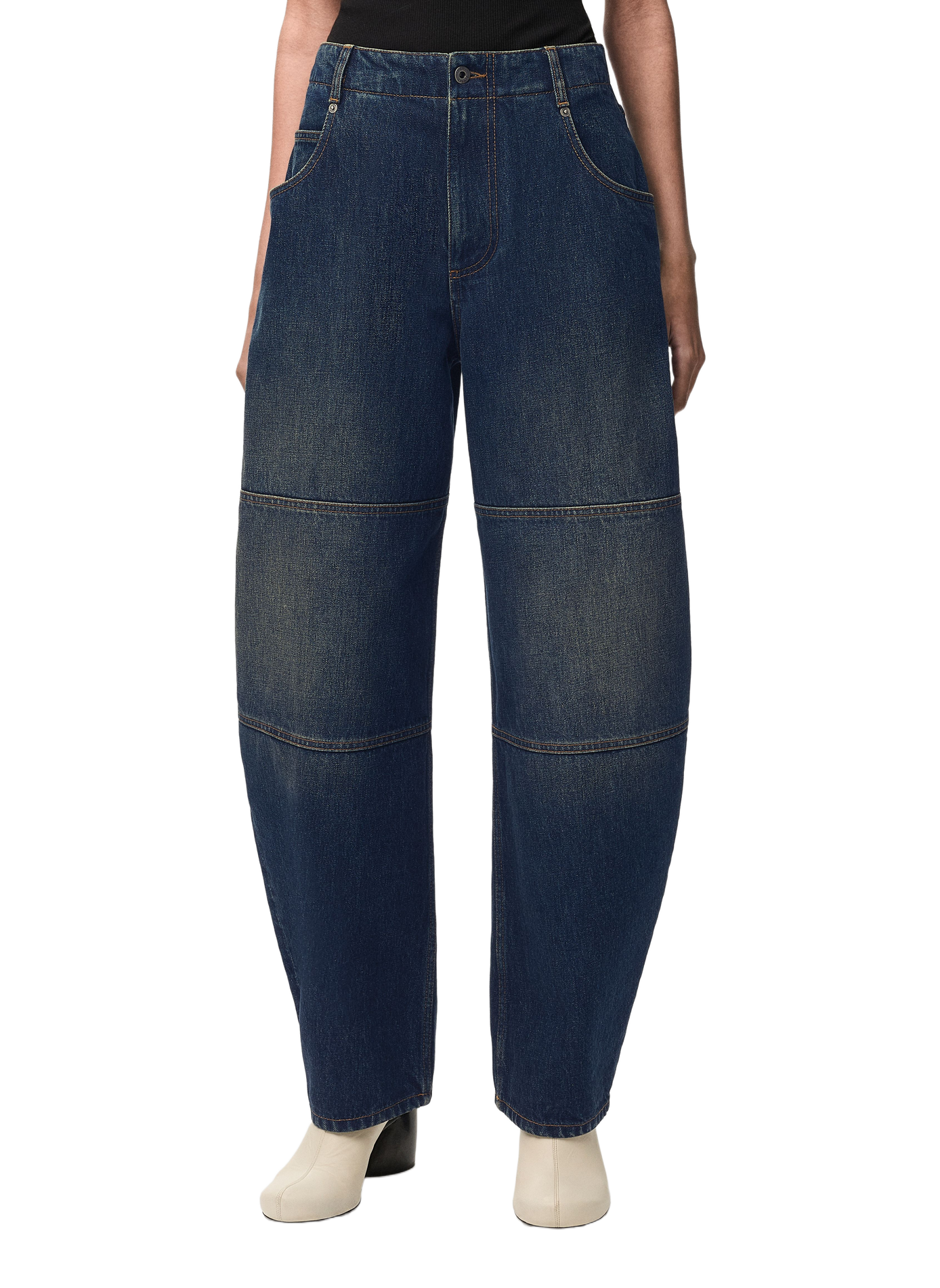 Jeansrock aus Baumwolldenim LOEWE Blau