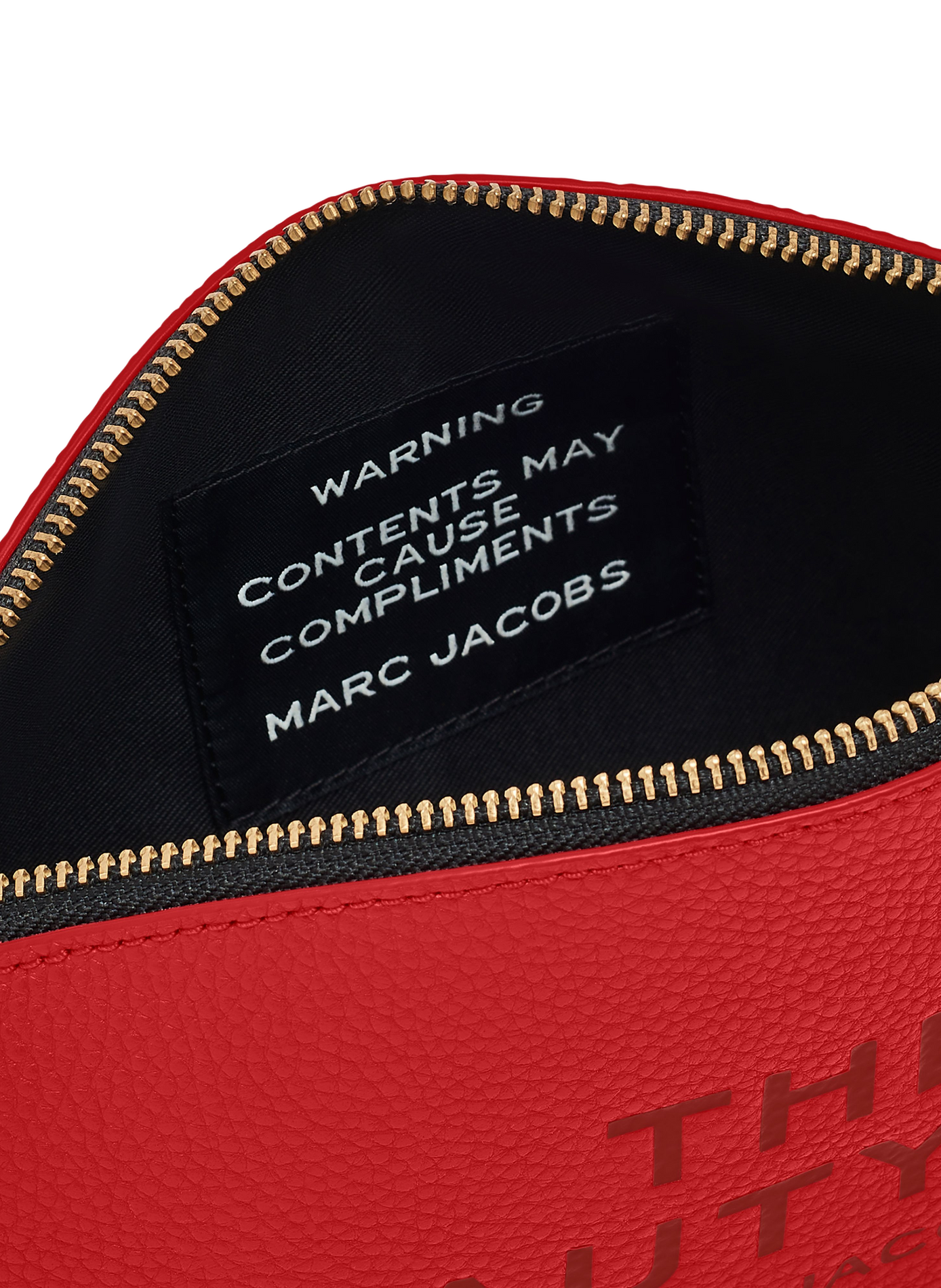 Trousse de toilette The Beauty Bag MARC JACOBS Rouge