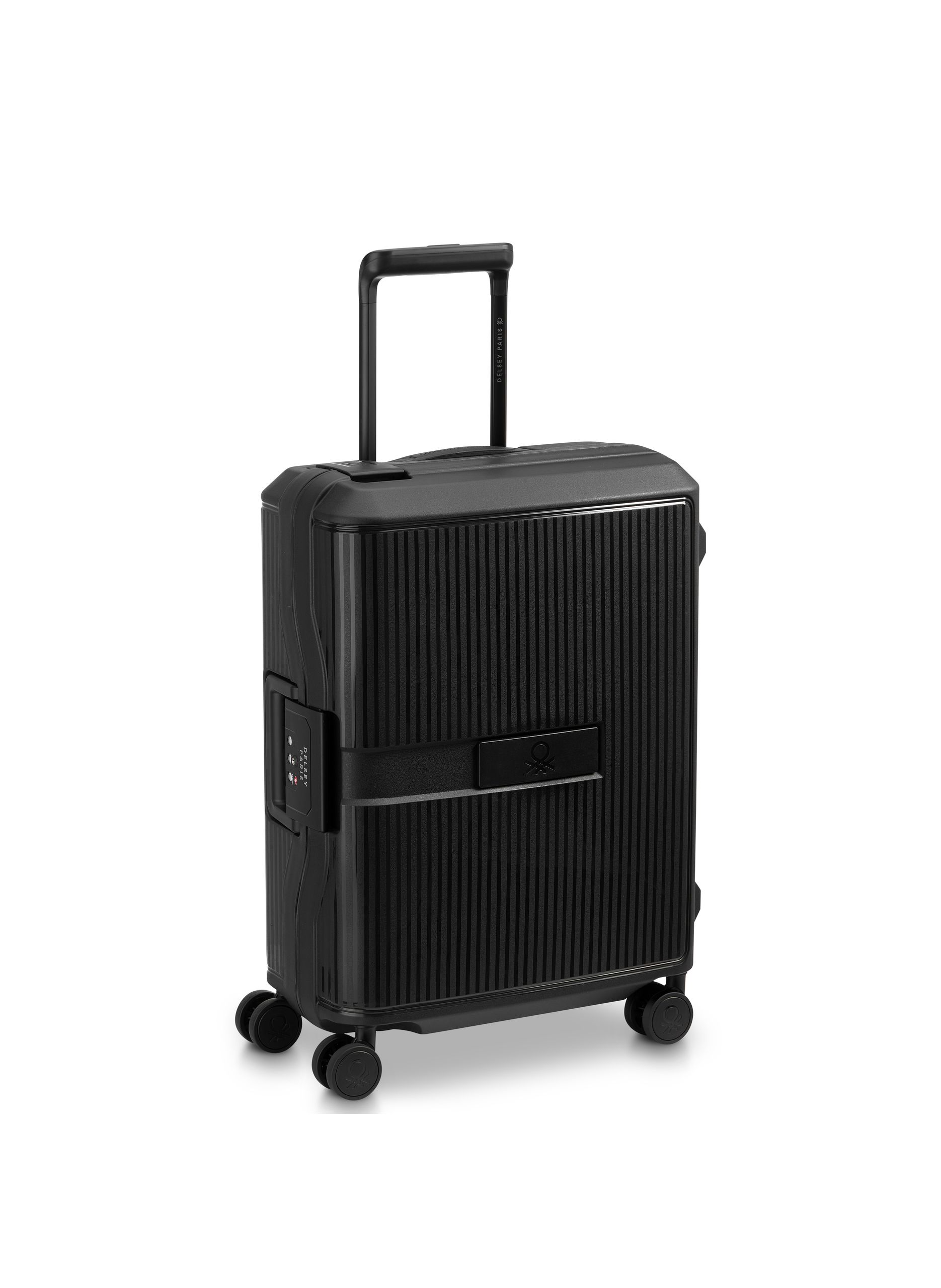 Valise cabine rigide taille s - color block hardside DELSEY PARIS Noir