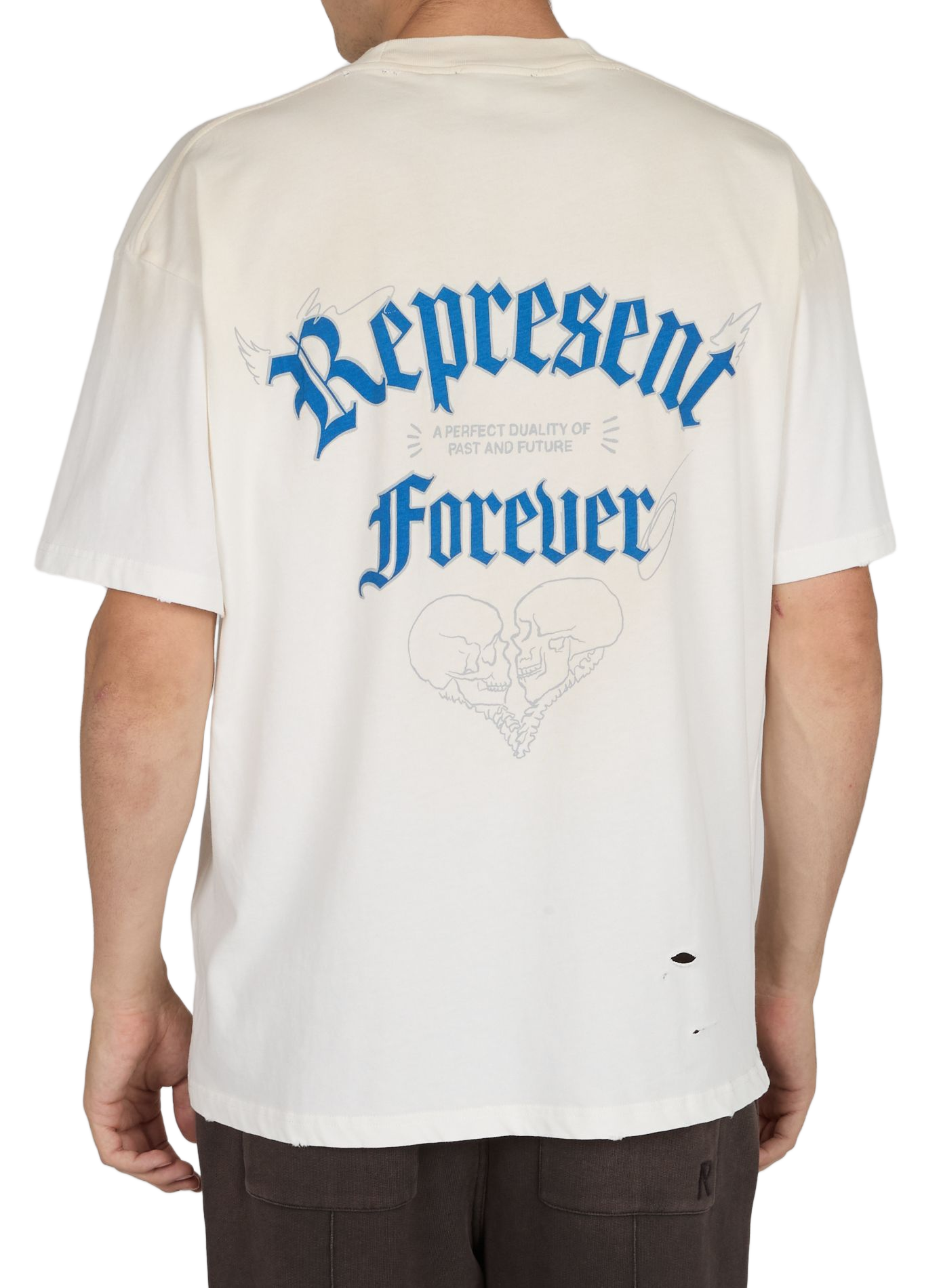 Tee-shirt en coton REPRESENT Blanc