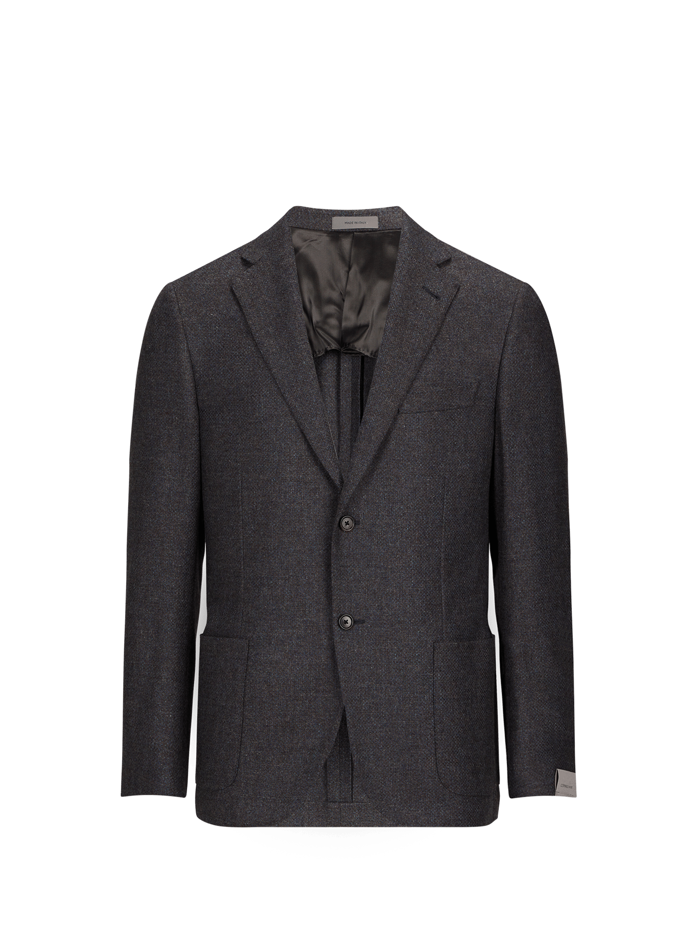 Blazer droit en laine et cachemire CORNELIANI Bleu