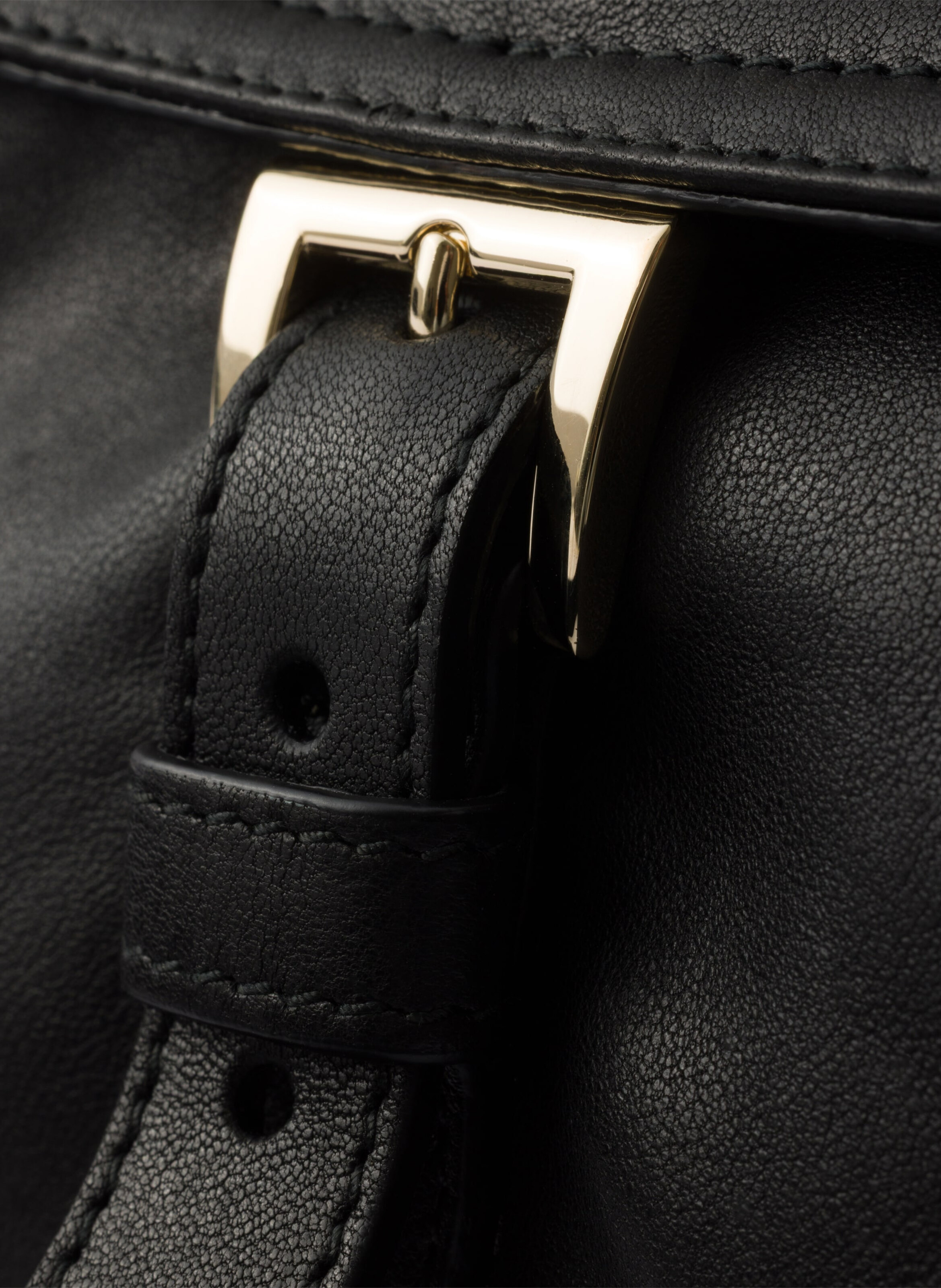 Mini sac prada explore en cuir nappa PRADA Noir