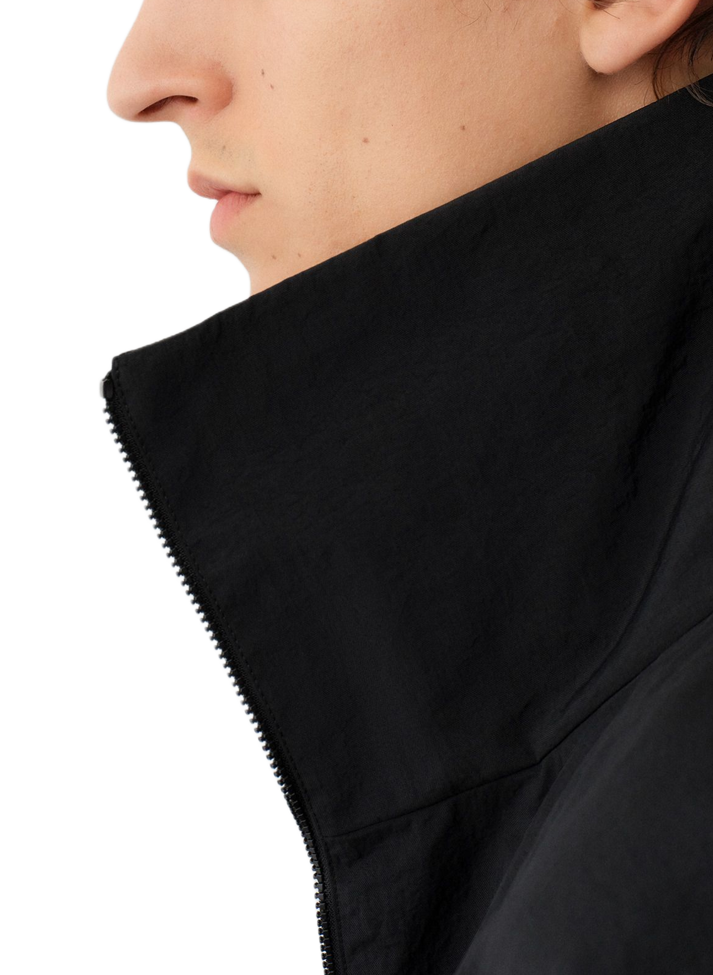 Oversized logo jacket CALVIN KLEIN COLLECTION Black