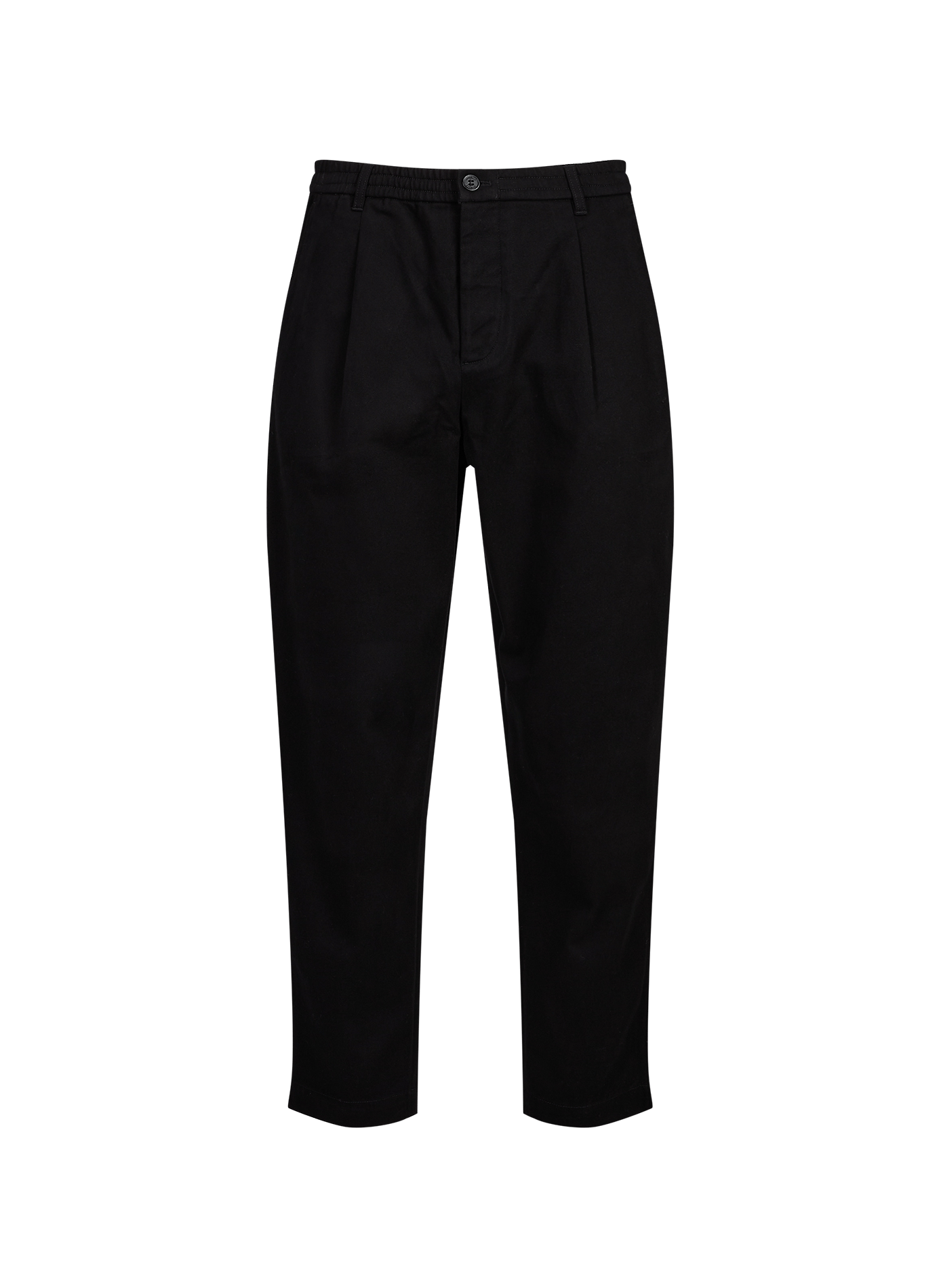 Broek met dubbele knie MAISON KITSUNÉ Zwart