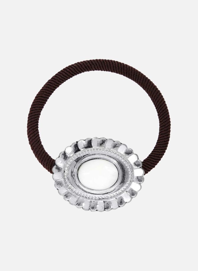 Bracelet élastique et pierre cafia HIPANEMA