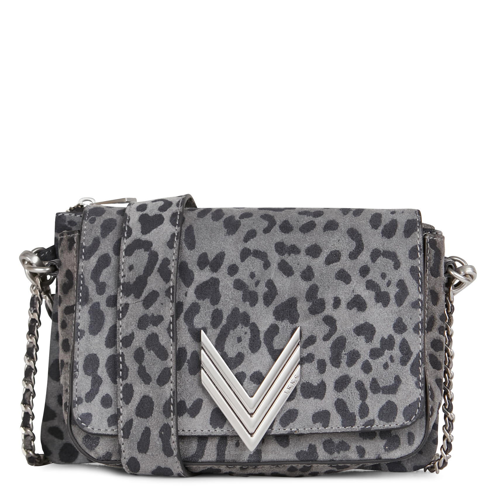 Sac épaule imprimé en cuir