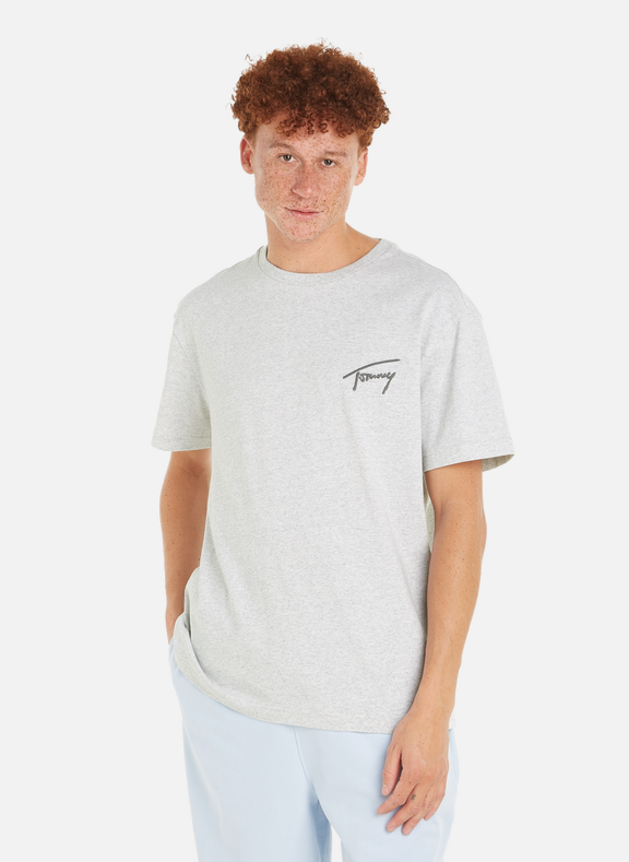 TOMMY HILFIGER Logo T-shirt Grey