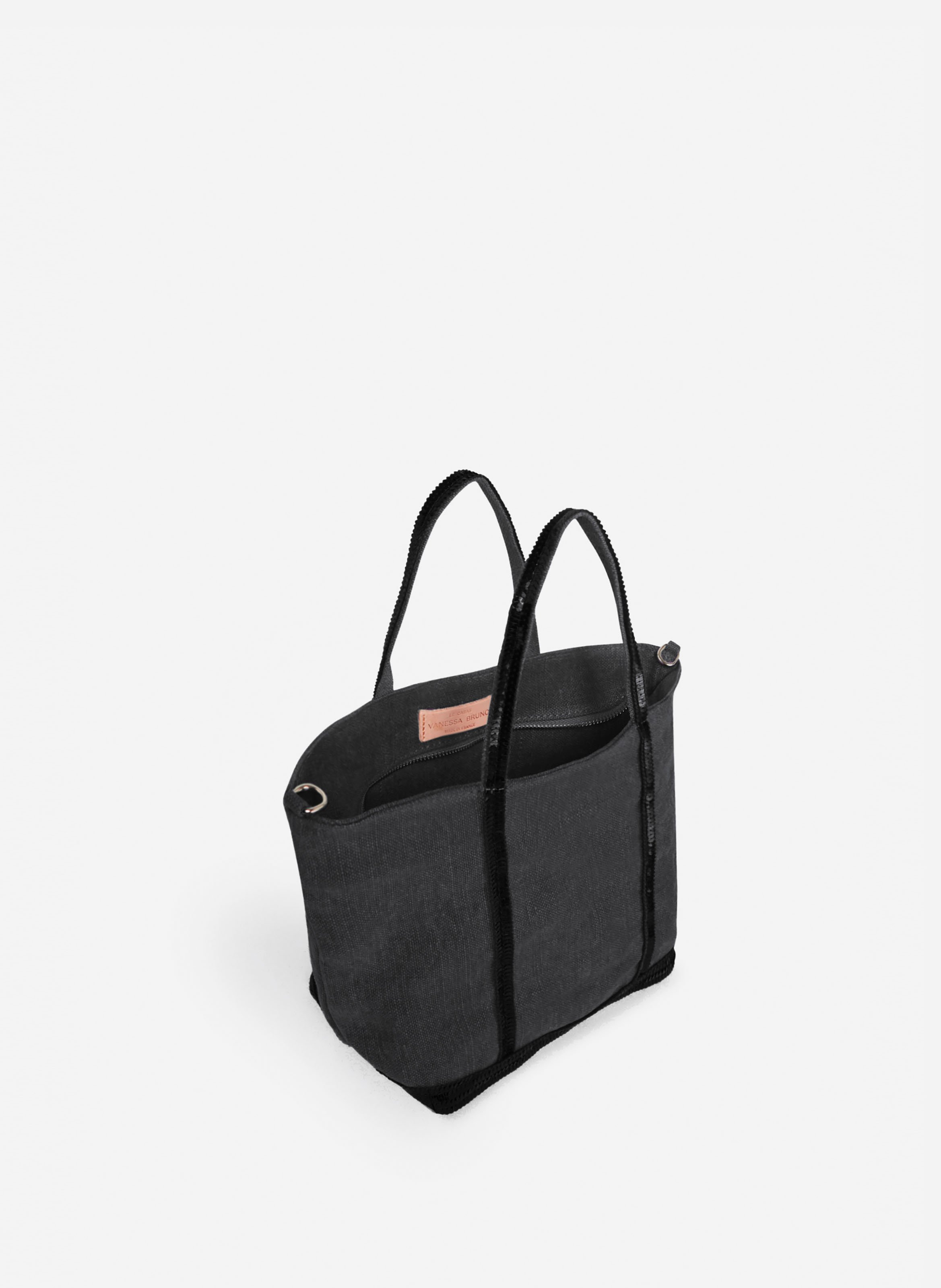 Cabas s en lin VANESSA BRUNO Noir