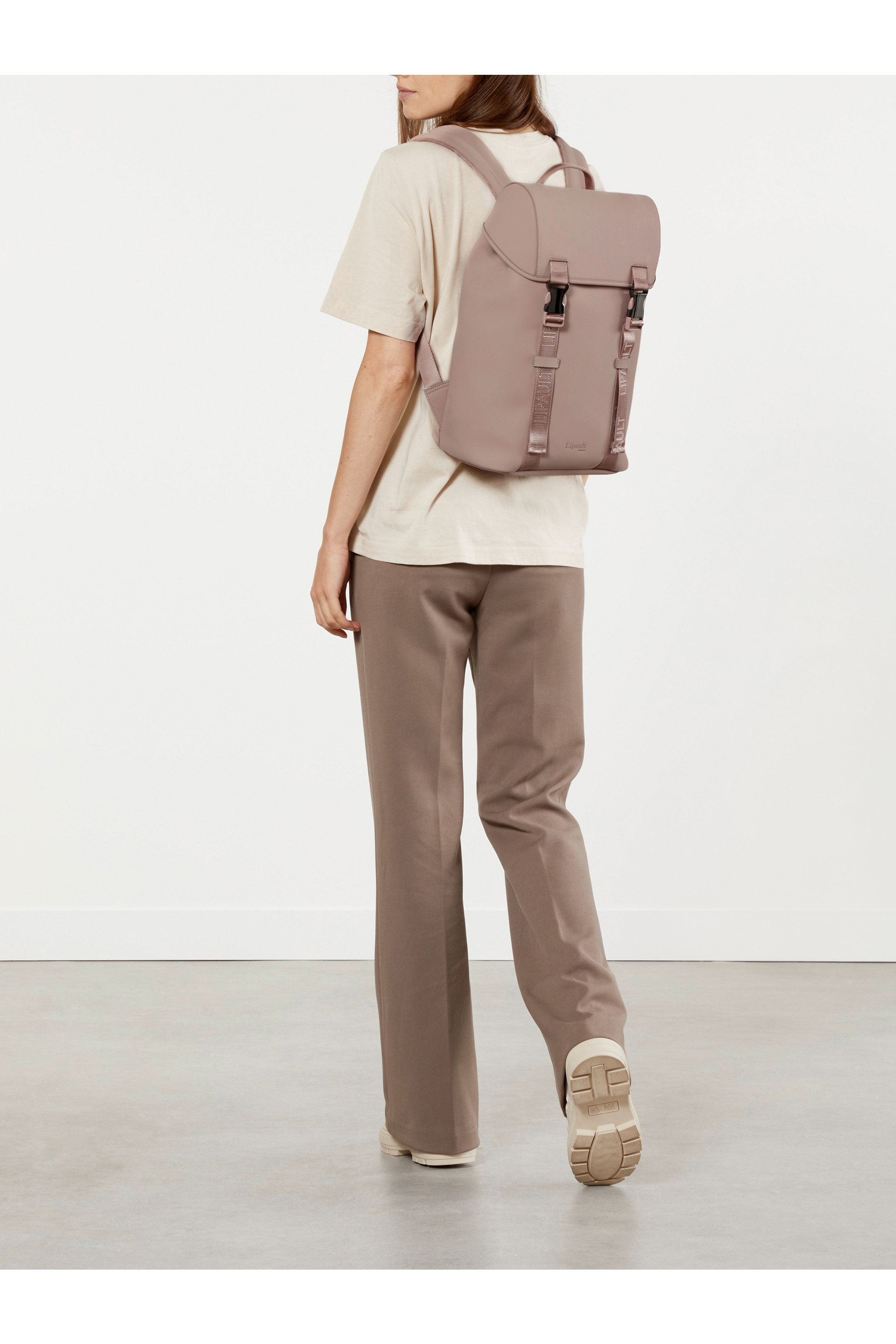 Lost in berlin sac à dos mini exile LIPAULT PARIS Rose