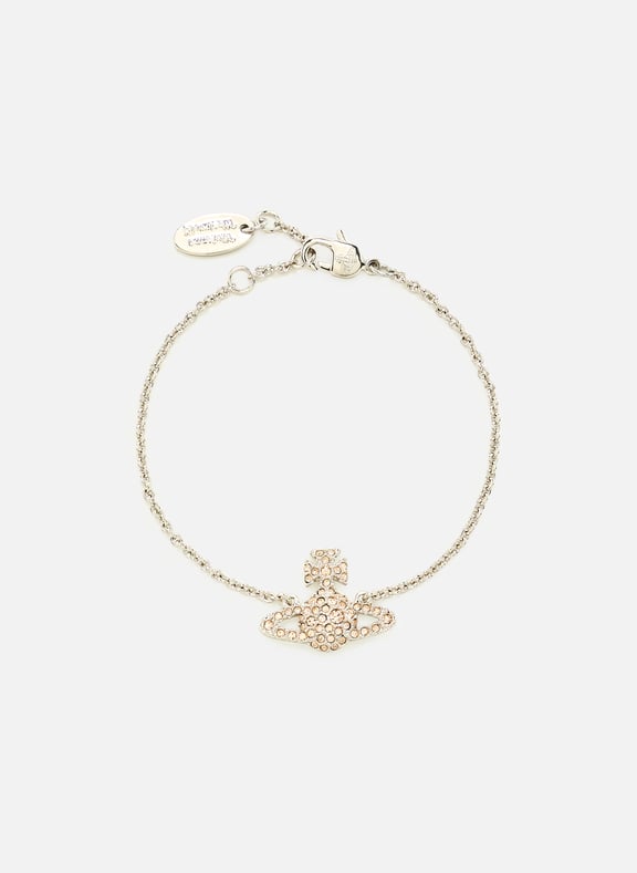 Bracelet chaîne à cristaux Argent by VIVIENNE WESTWOOD VIVIENNE WESTWOOD Bracelet chaîne à cristaux Argent