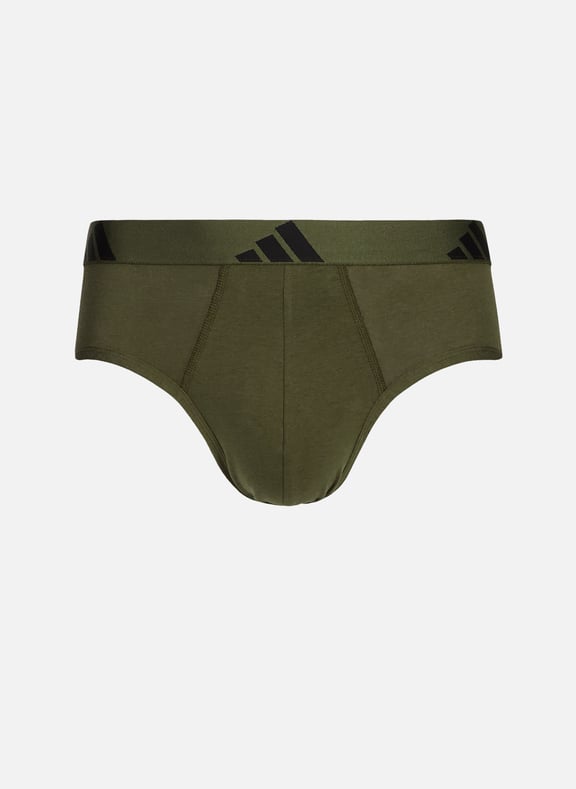 Lot de 3 slips en coton Multicolore by ADIDAS ADIDAS Lot de 3 slips en coton Multicolore