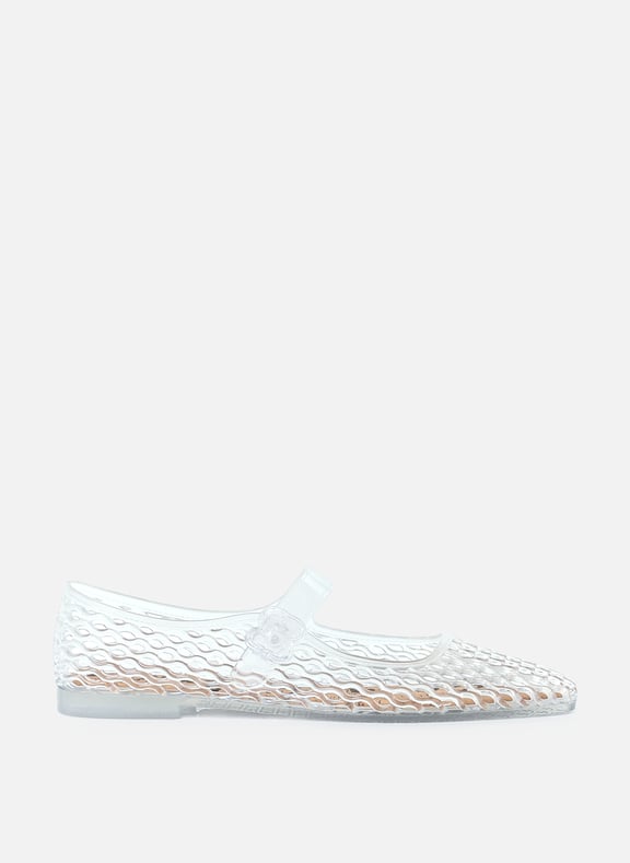 Transparent ballet flats Michaela Jilly White by SAM EDELMAN SAM EDELMAN Transparent ballet flats Michaela Jilly White