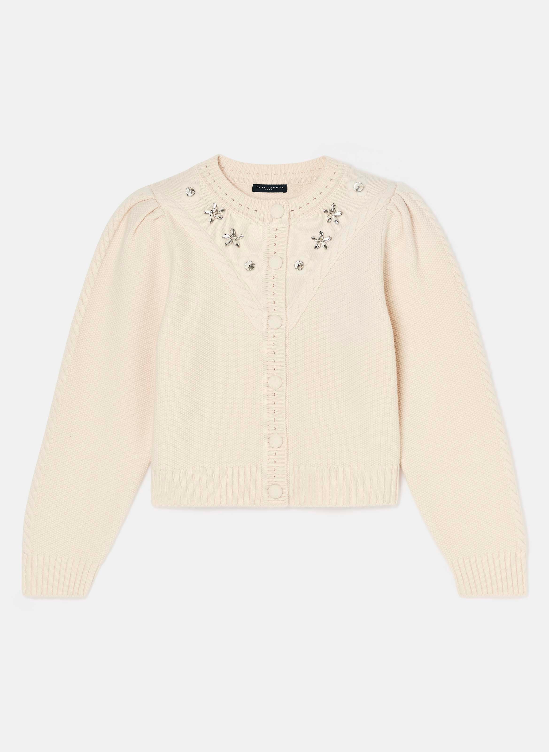 Gilet gustave TARA JARMON Blanc