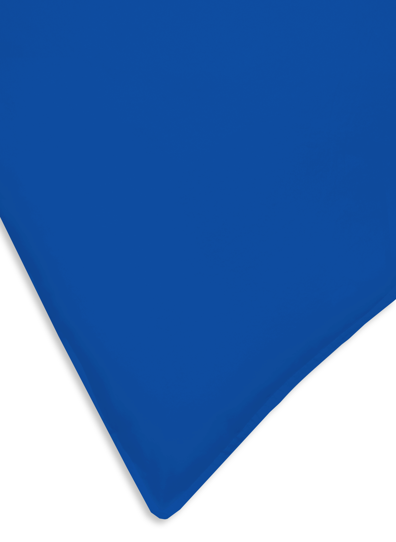 Cotton percale pillowcase AU PRINTEMPS PARIS Blue