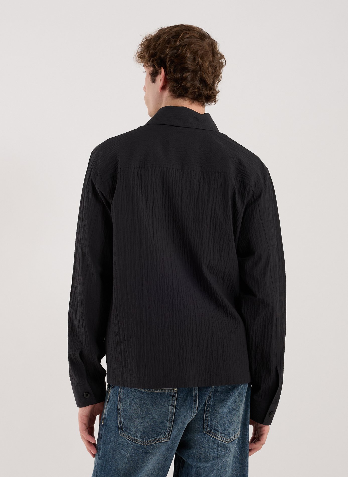 Cotton-blend jacket NN.07 Black