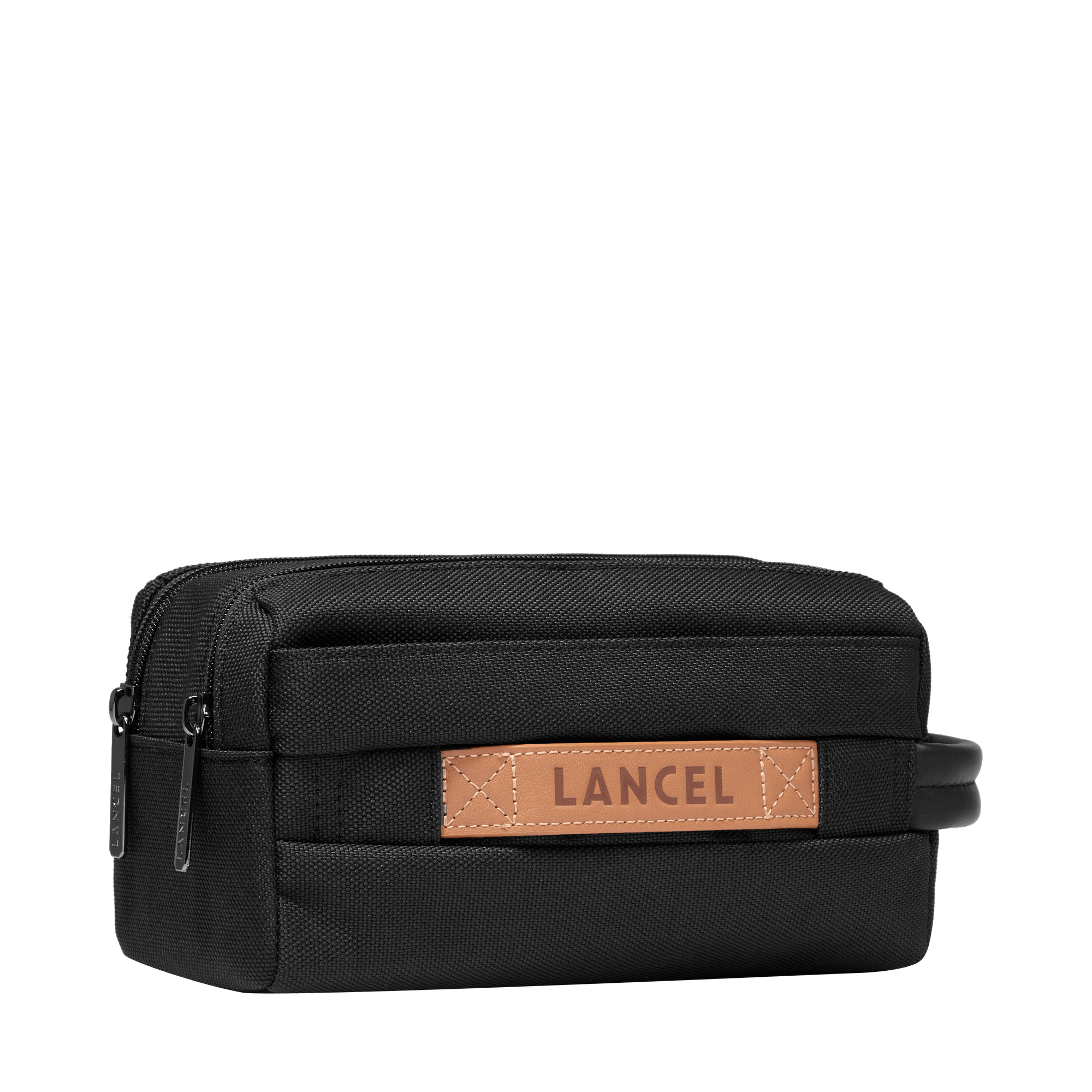 Trousse de toilette neo partance de lancel en toile LANCEL Noir