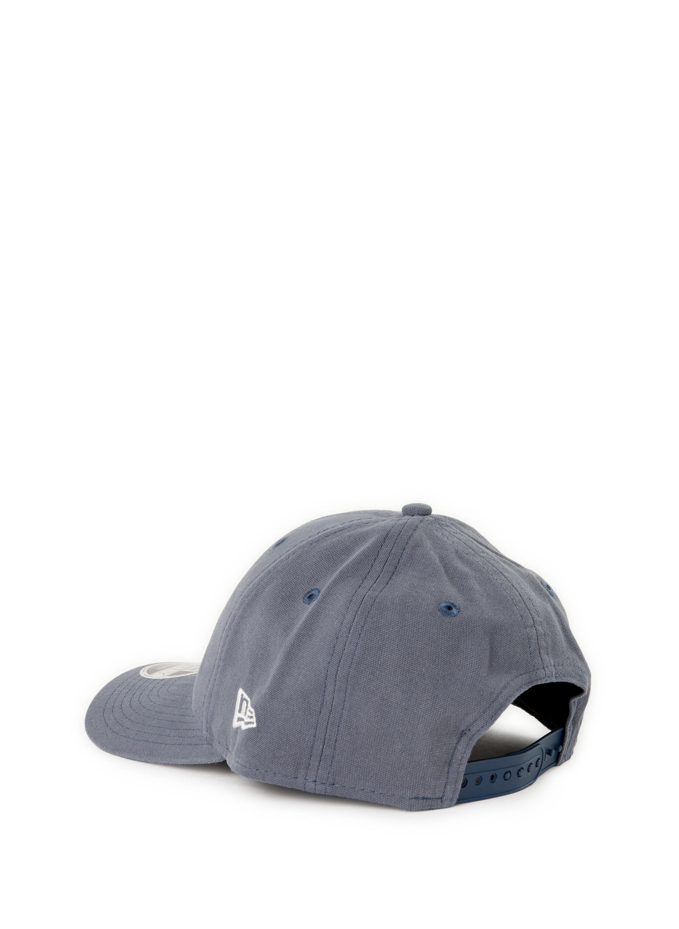 Casquette visière incurvée brodée en coton NEW ERA Bleu