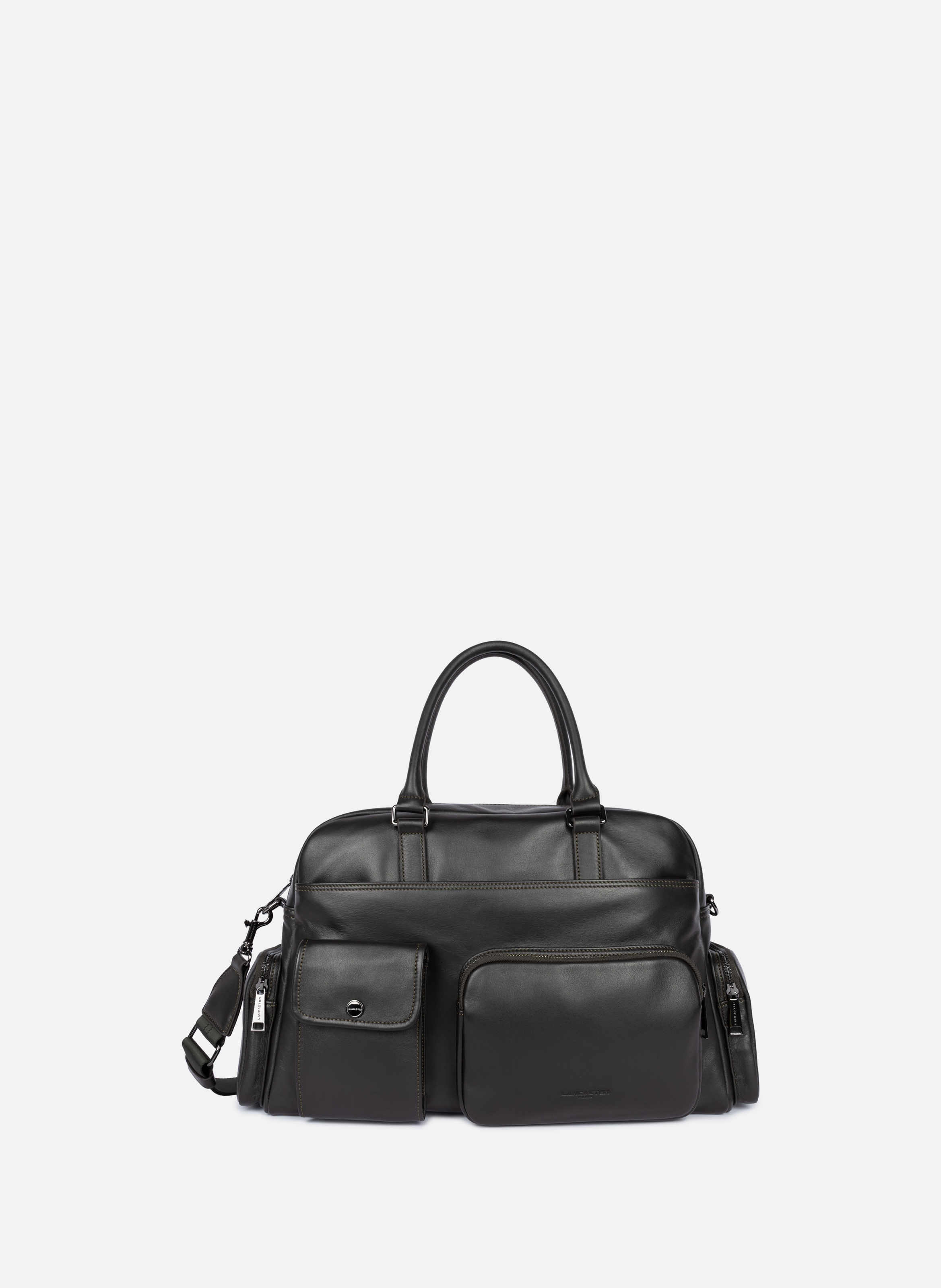 LANCASTER Bowling bag - Soft Vintage Homme Brown