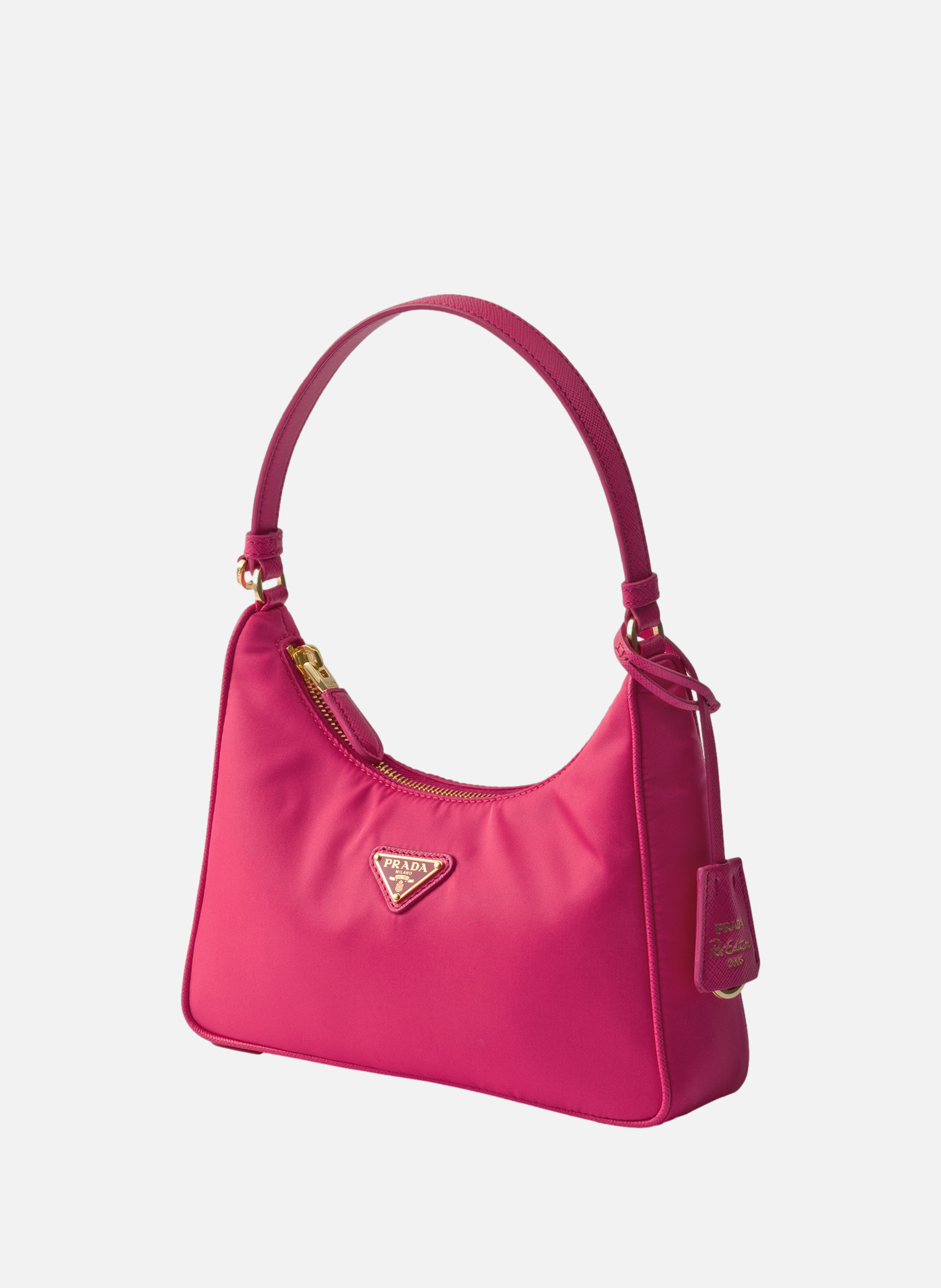 Mini sac prada re-edition 2005 en re-nylon PRADA Rose