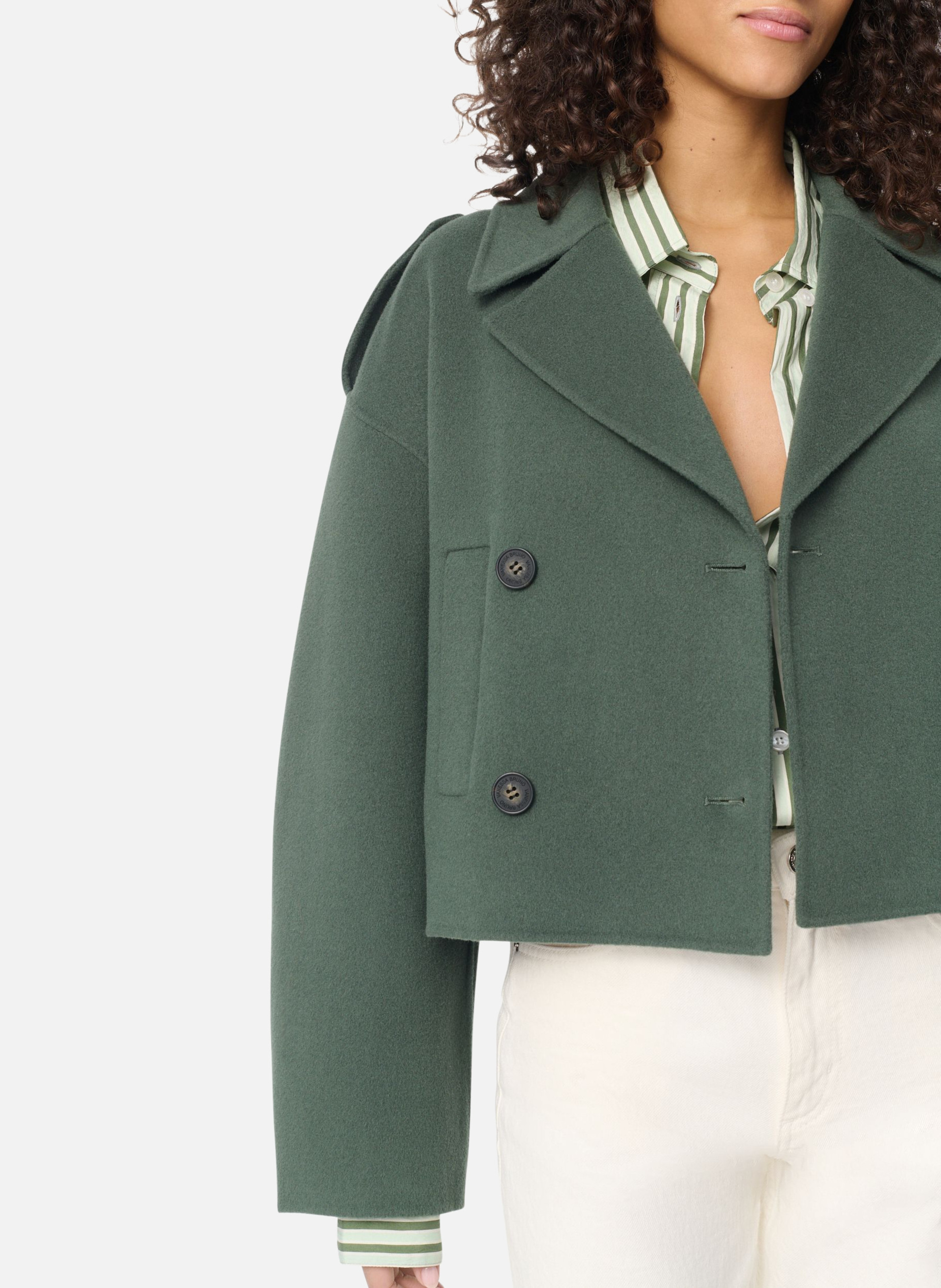 Manteau beran VANESSA BRUNO Vert