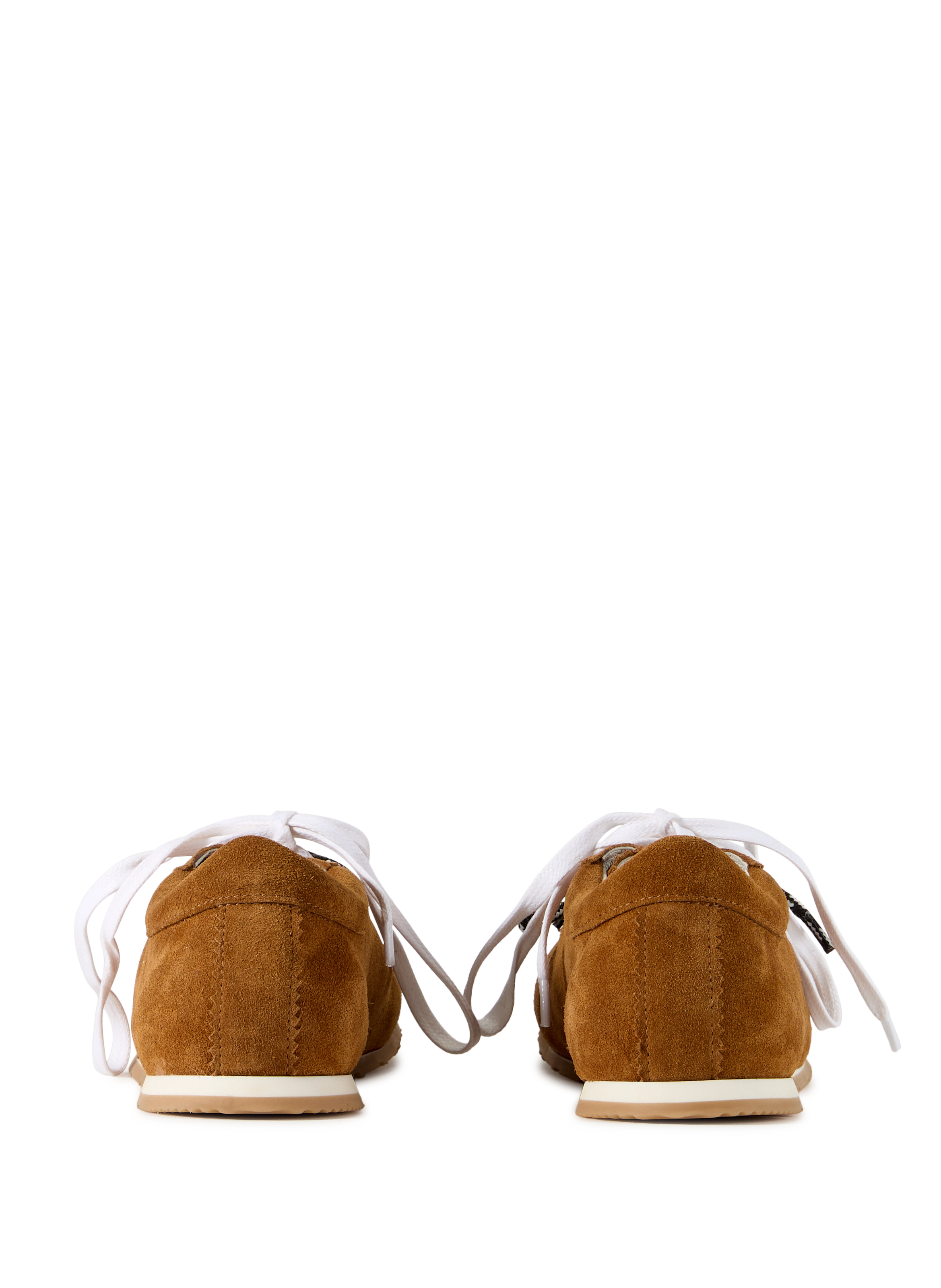 Baskets Foudre en cuir suédé SAISON 1865 Marron