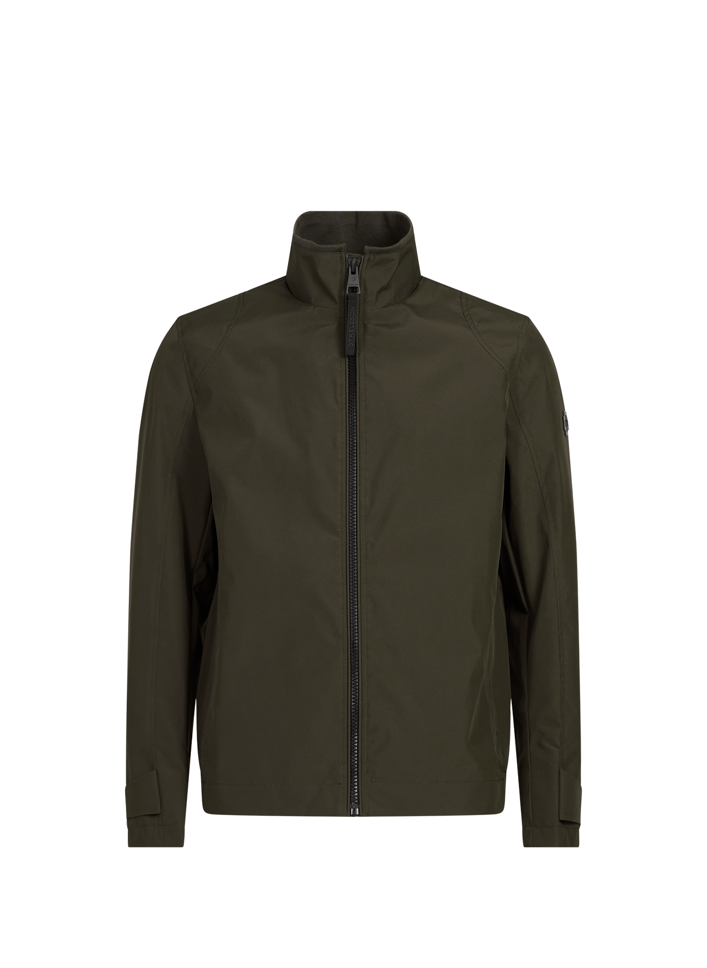 Straight jacket with high collar STRELLSON Khaki